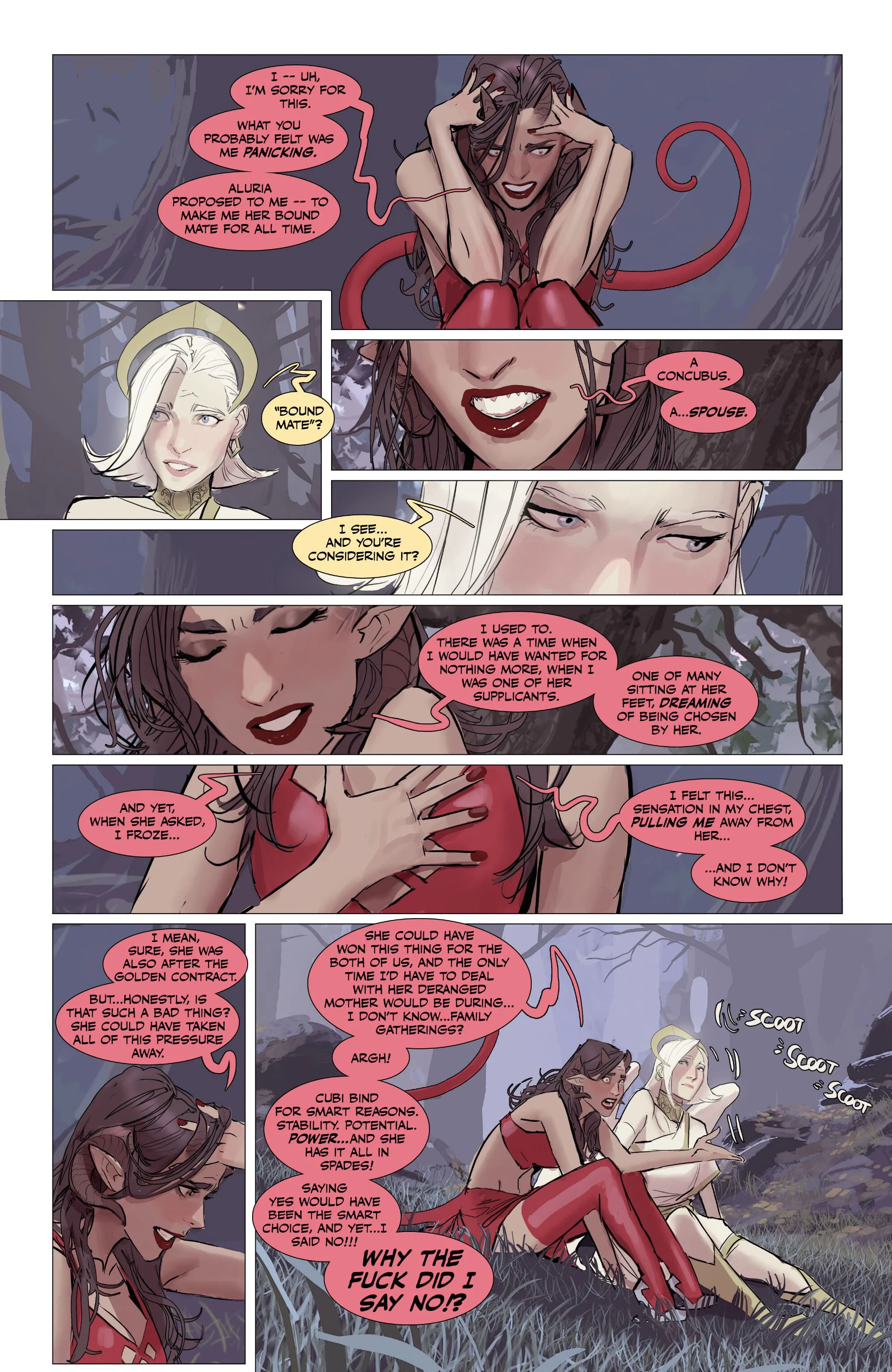 Fine Print [Stjepan Sejic] - Chapter 2 — Page 148
