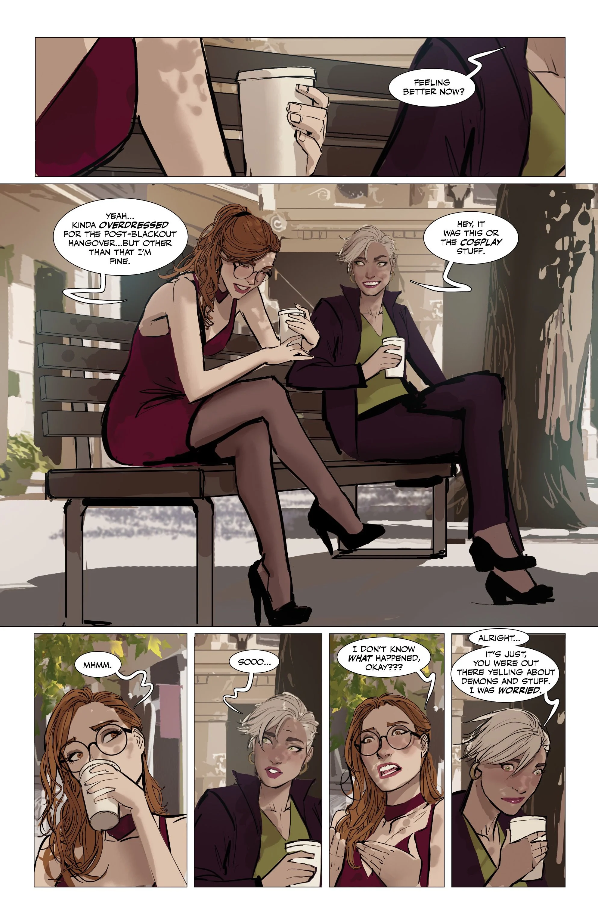 Fine Print [Stjepan Sejic] - Chapter 1 — Page 123