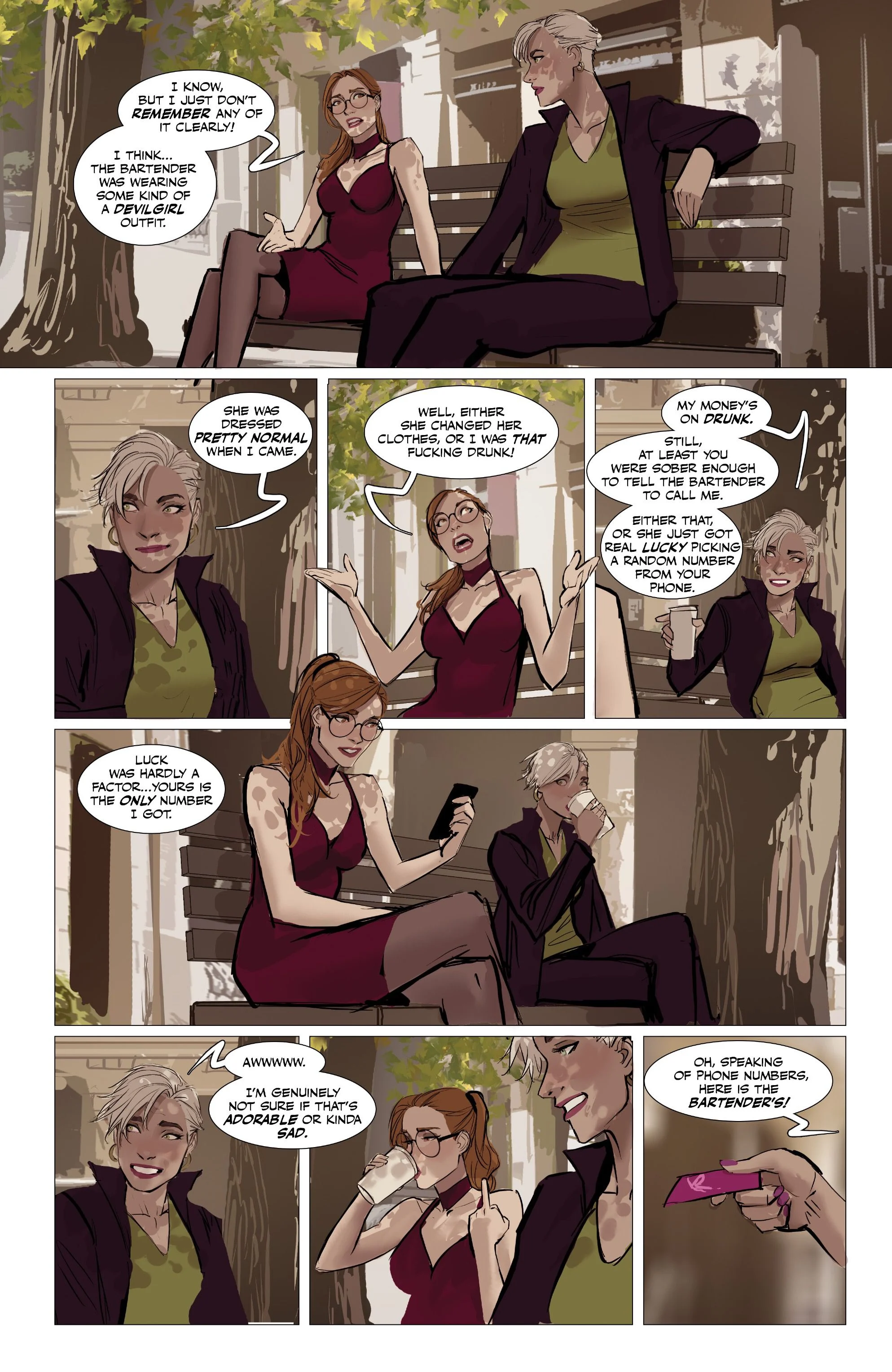 Fine Print [Stjepan Sejic] - Chapter 1 — Page 124