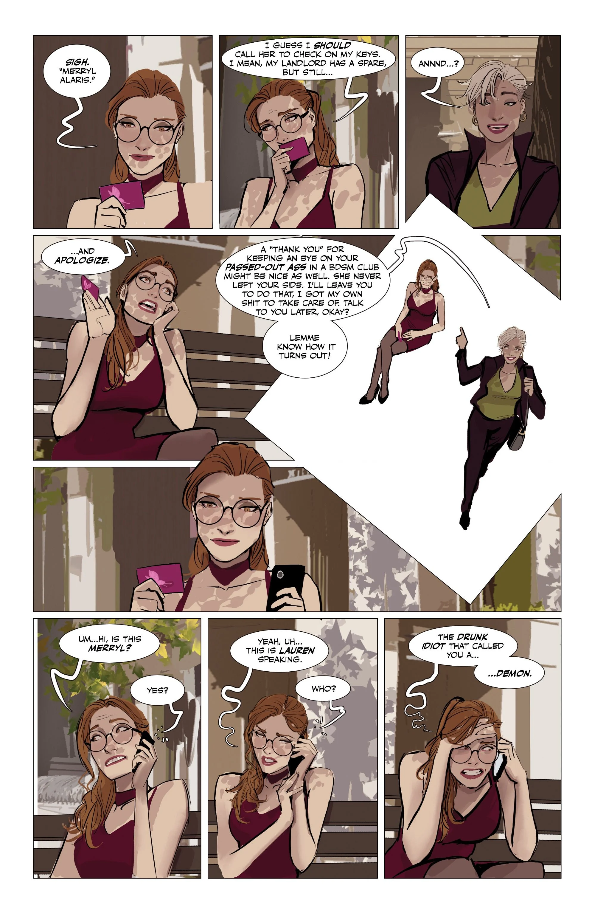 Fine Print [Stjepan Sejic] - Chapter 1 — Page 125