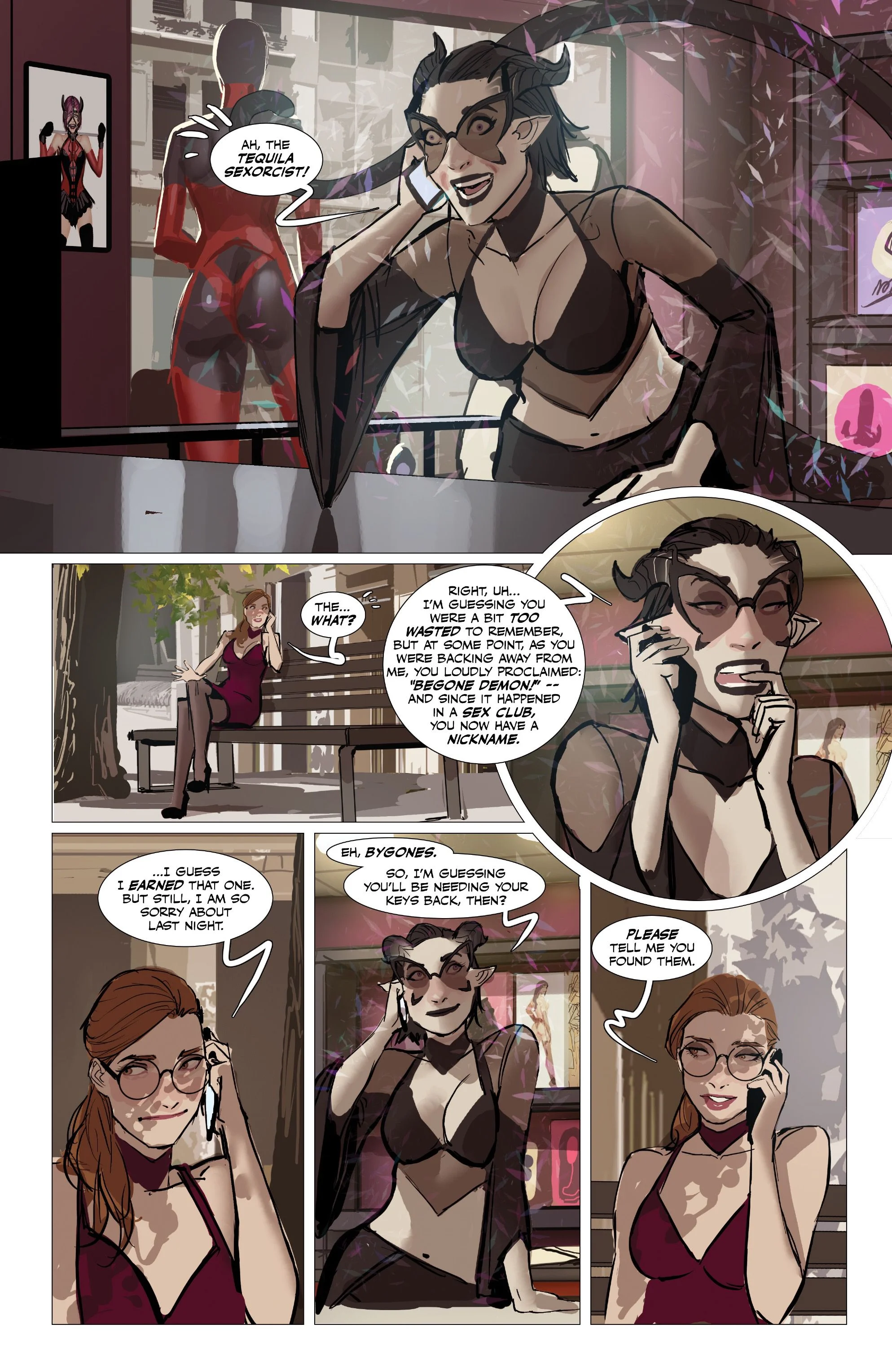 Fine Print [Stjepan Sejic] - Chapter 1 — Page 126
