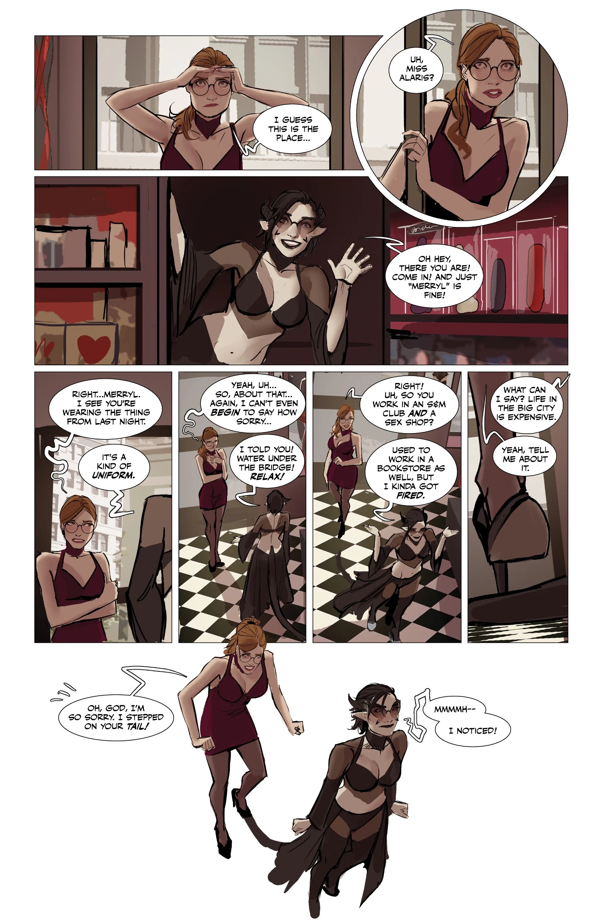 Fine Print [Stjepan Sejic] - Chapter 1 — Page 130
