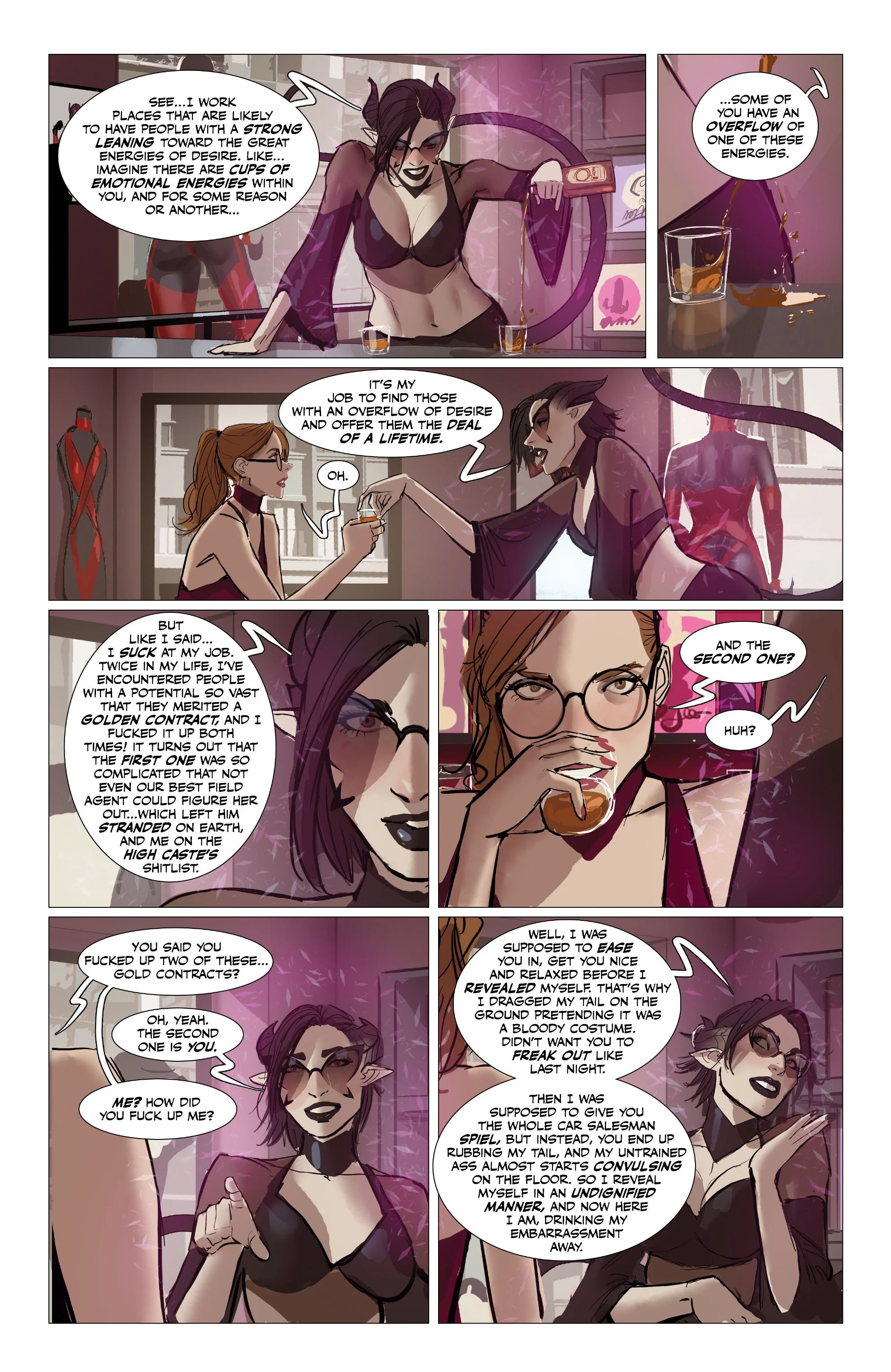 Fine Print [Stjepan Sejic] - Chapter 1 — Page 135