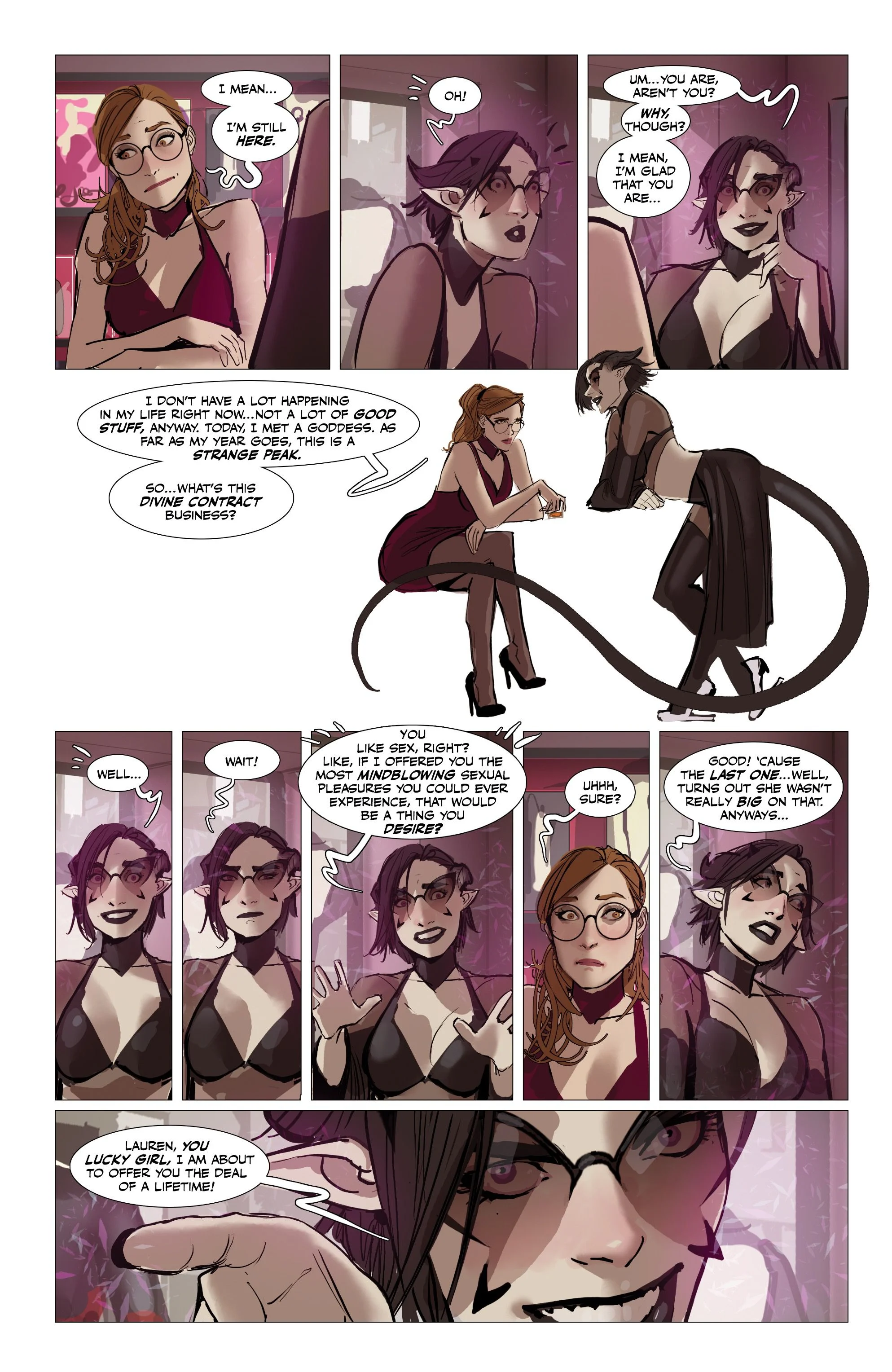 Fine Print [Stjepan Sejic] - Chapter 1 — Page 136