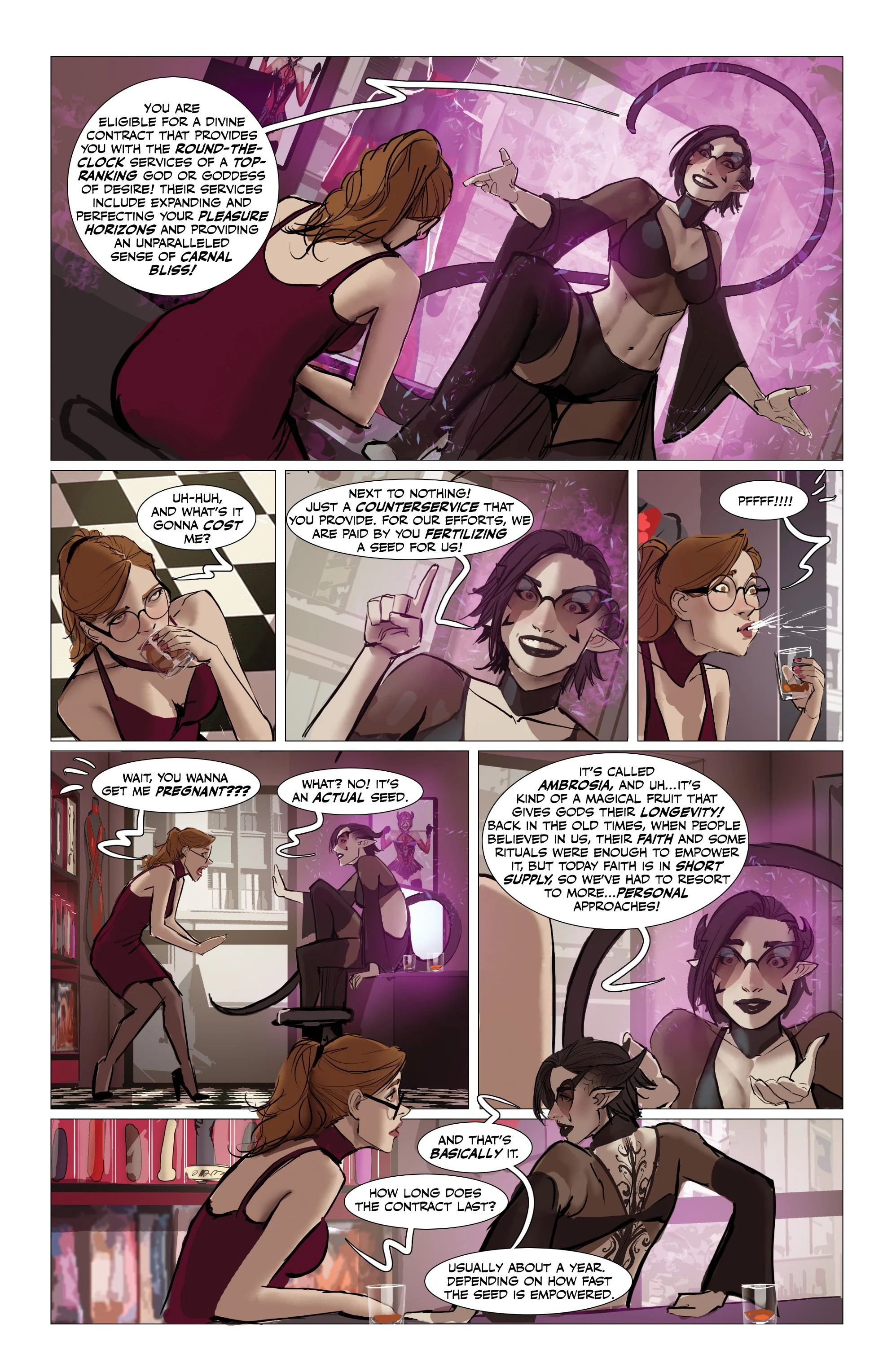 Fine Print [Stjepan Sejic] - Chapter 1 — Page 137