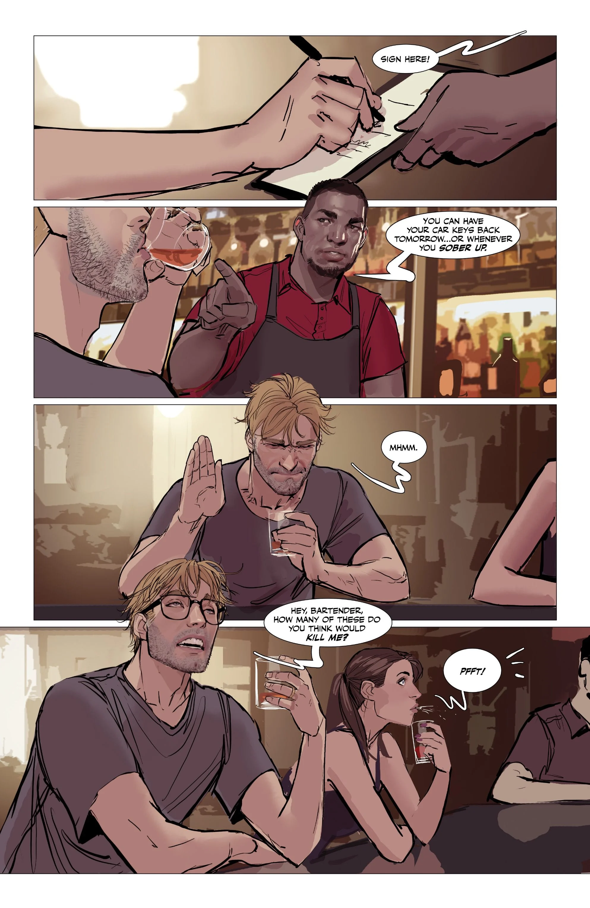 Fine Print [Stjepan Sejic] - Chapter 1 — Page 155