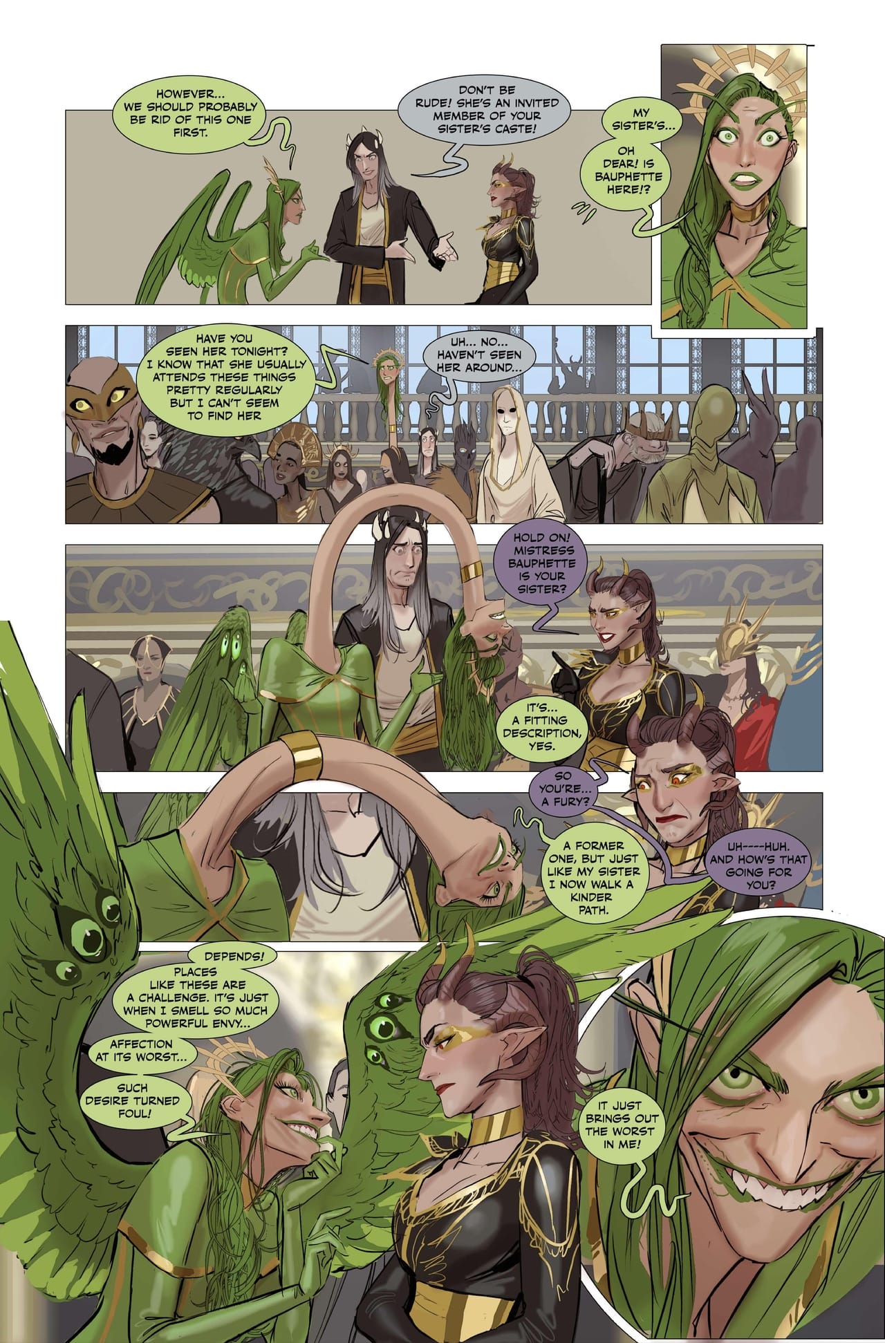 Fine Print [Stjepan Sejic] - Chapter 3 — Page 134