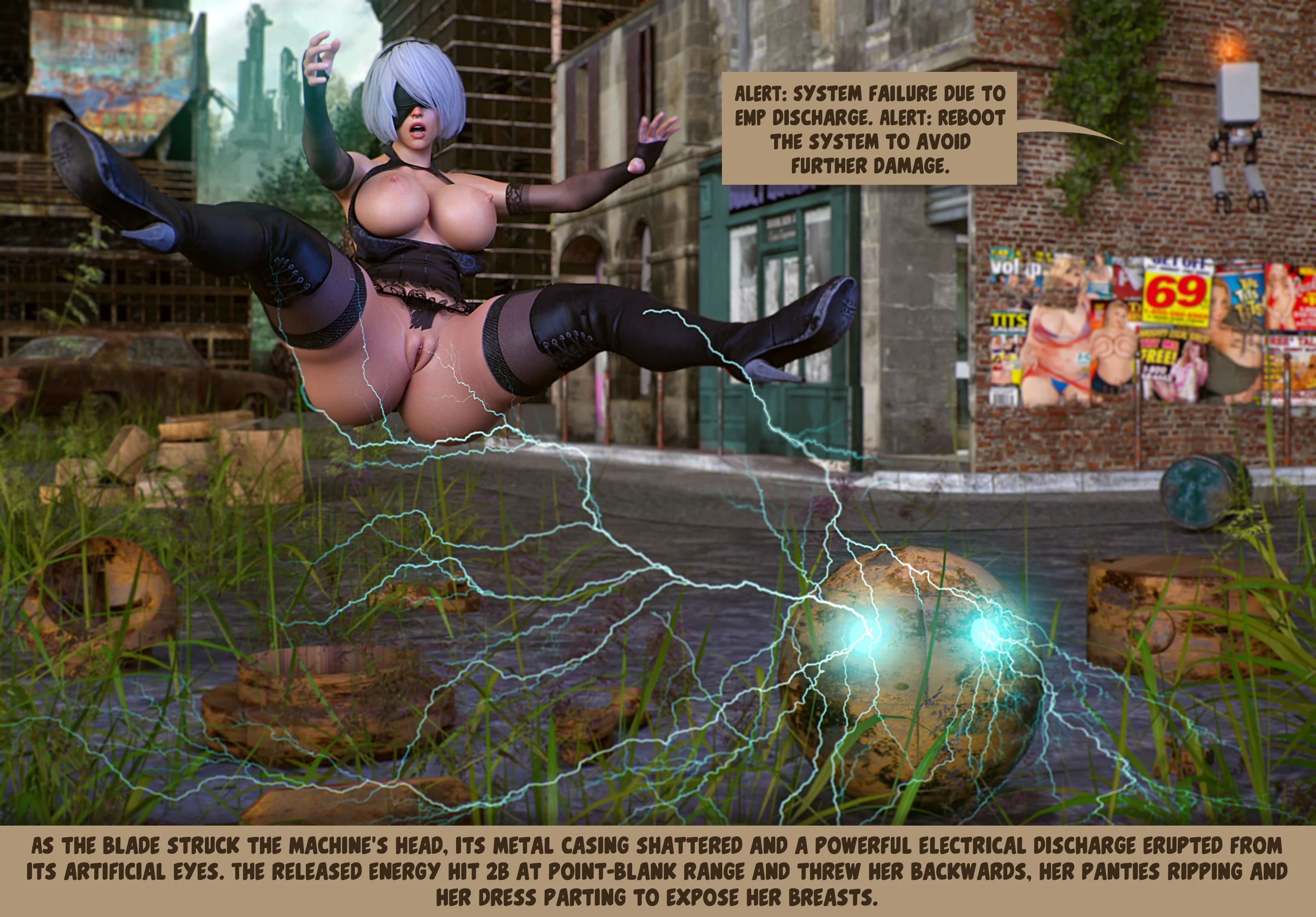 Yorha’s Secret Module (Nier: Automata) [Shockabuki] - Chapter 1 — Page 9