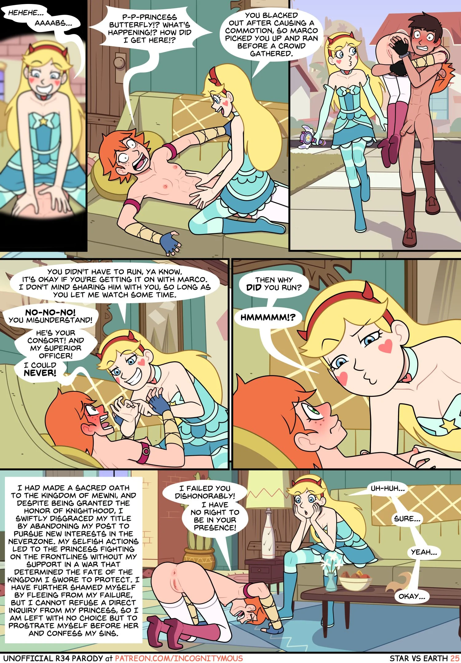 Star vs. Earth (Star VS. The Forces Of Evil) [Incognitymous] - Chapter 1 — Page 25