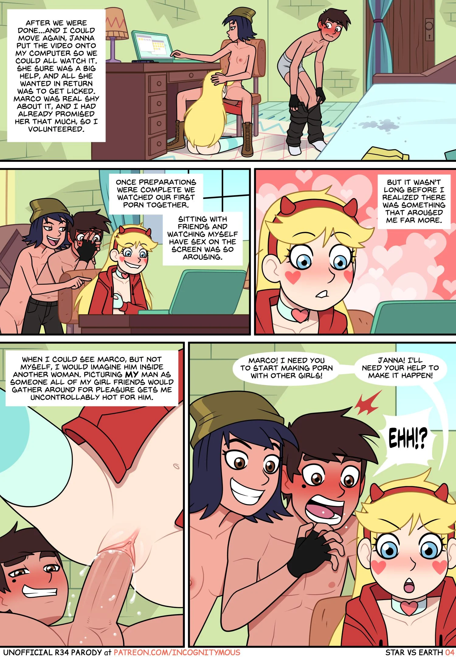 Star vs. Earth (Star VS. The Forces Of Evil) [Incognitymous] - Chapter 1 — Page 4