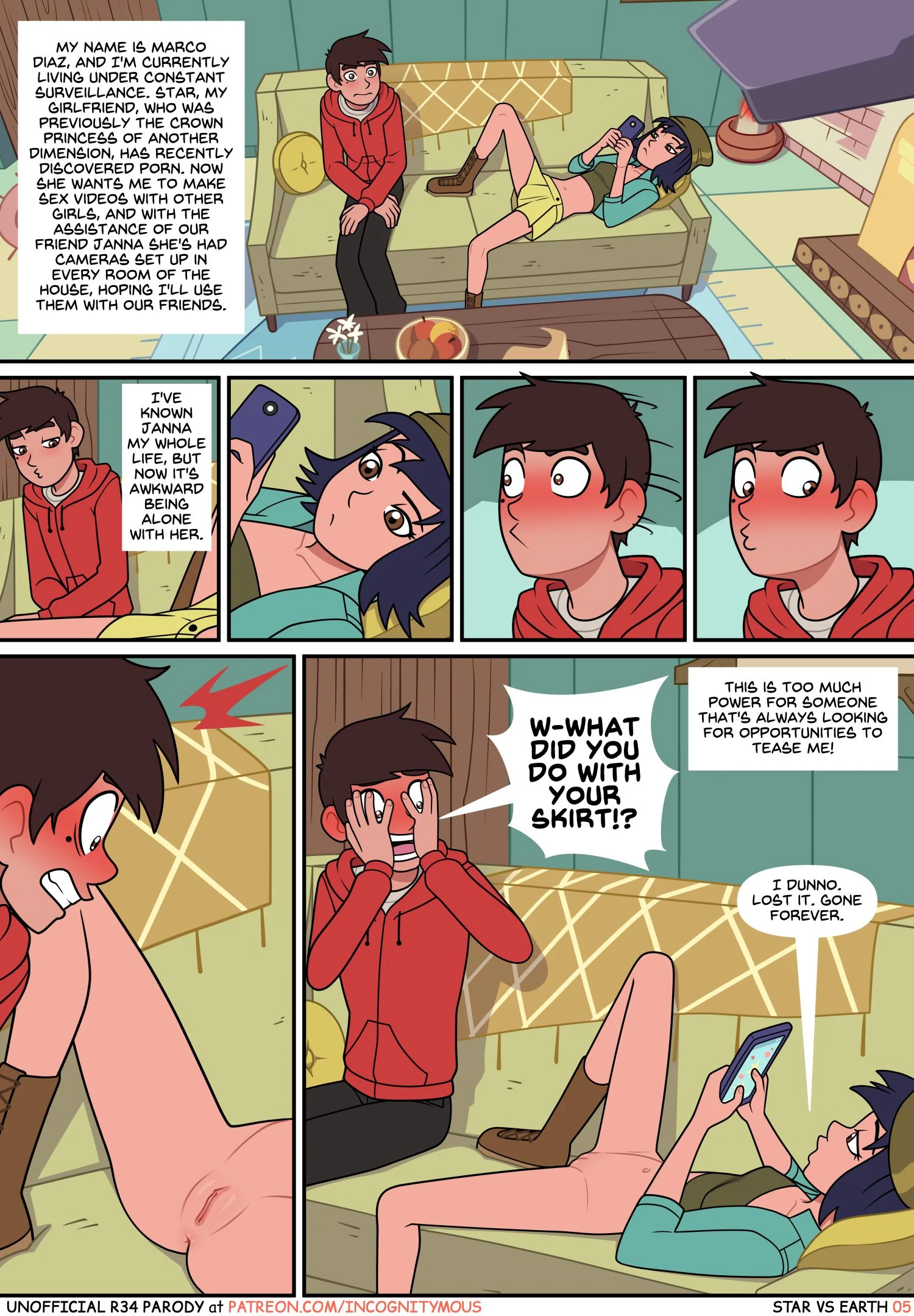 Star vs. Earth (Star VS. The Forces Of Evil) [Incognitymous] - Chapter 1 — Page 5