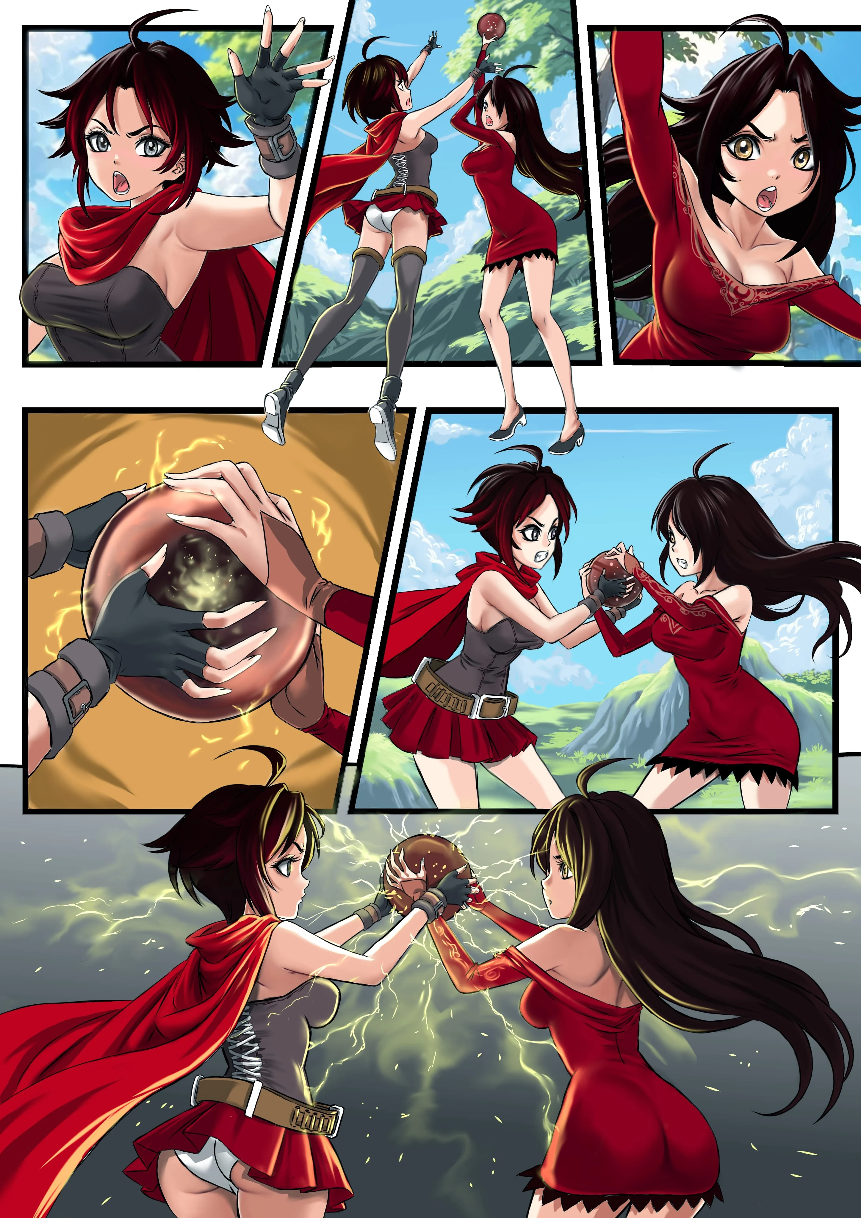 A Side Of Cinder (RWBY) [TSFSingularity , ZafieComics] - Chapter 1 — Page 14