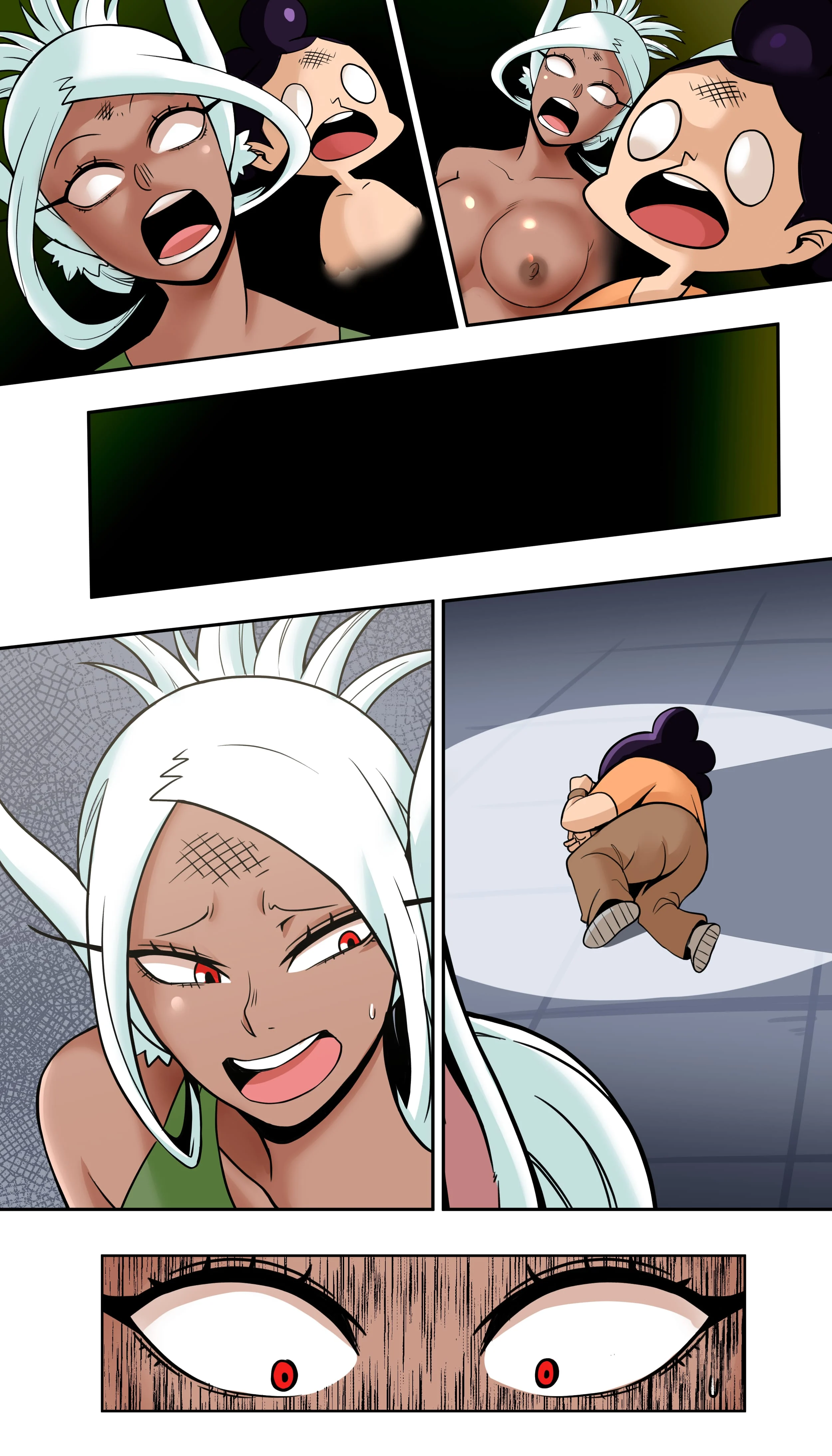 Momo & Mirko? (My Hero Academia) [TSFSingularity , DeaF] - Chapter 1 — Page 18