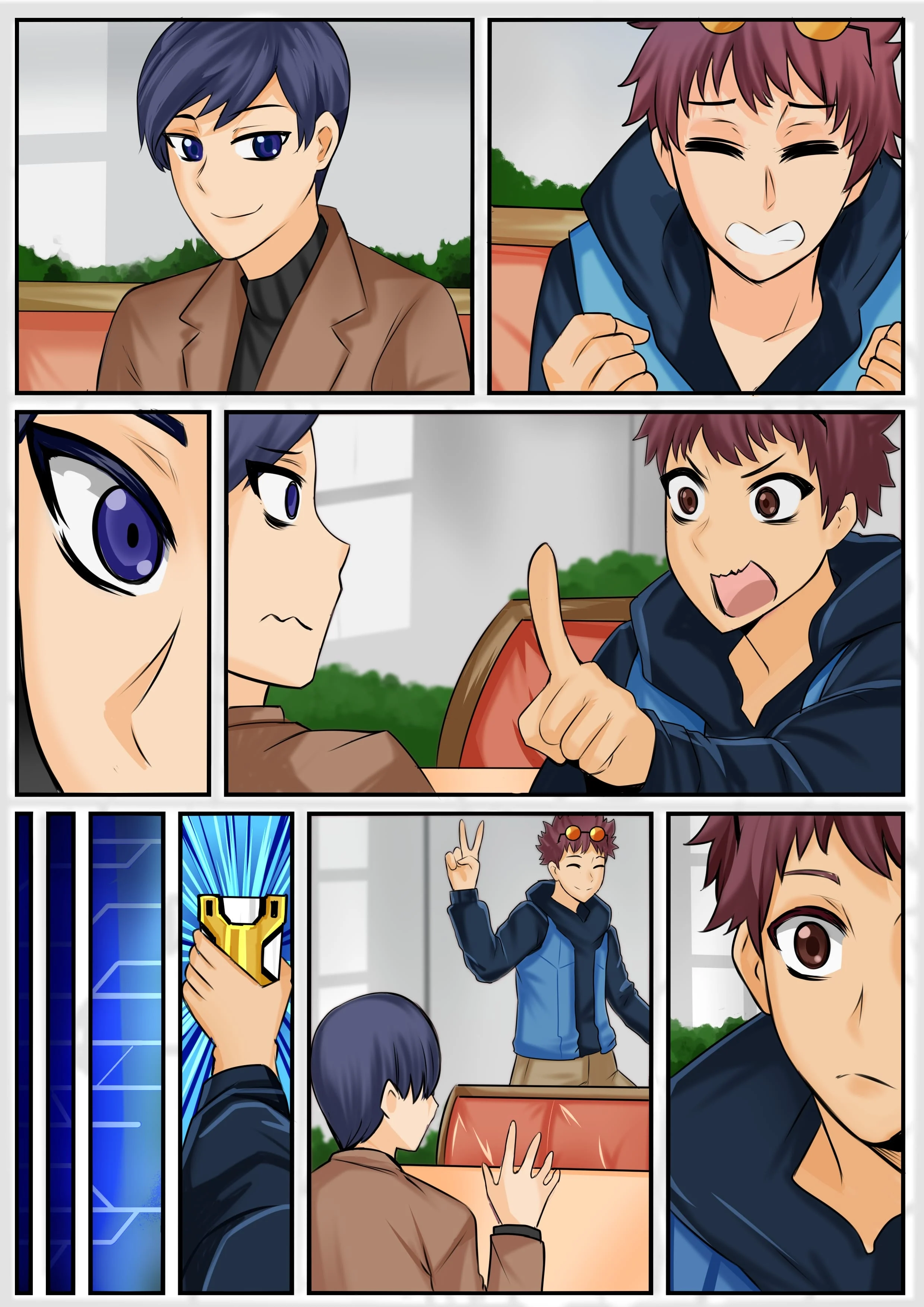 Angewom-on-line! (Digimon Adventure) [TSFSingularity , BurningMoonWorks] - Chapter 1 — Page 22