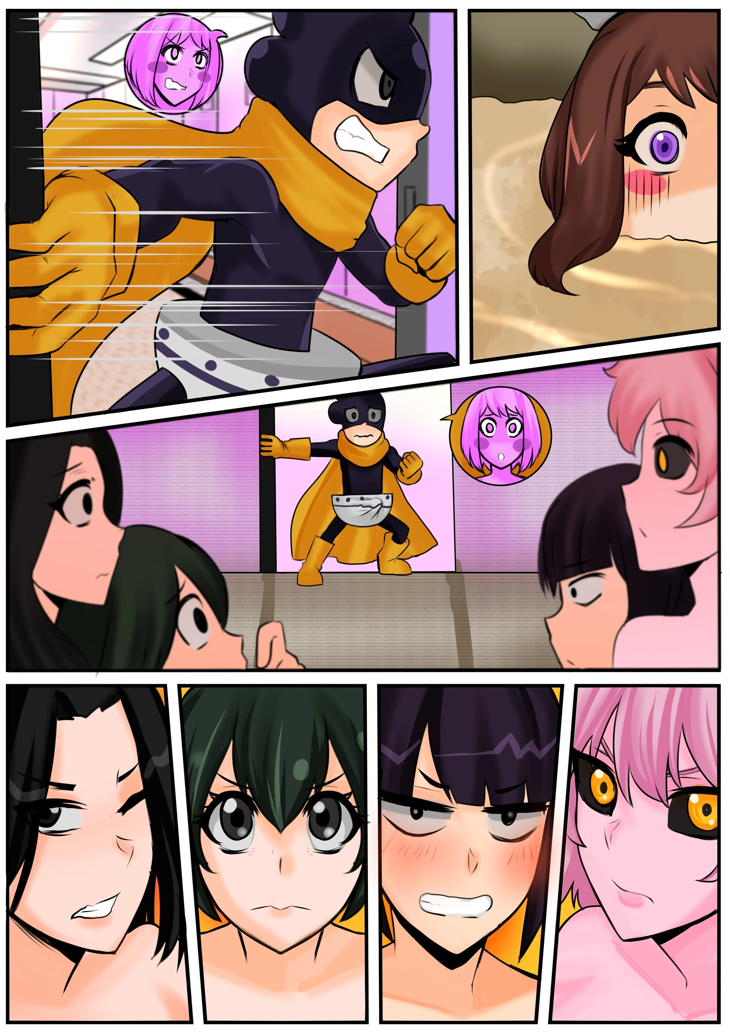 Grapes In The Brain!! (My Hero Academia) [TSFSingularity , BurningMoonWorks] - Chapter 1 — Page 51