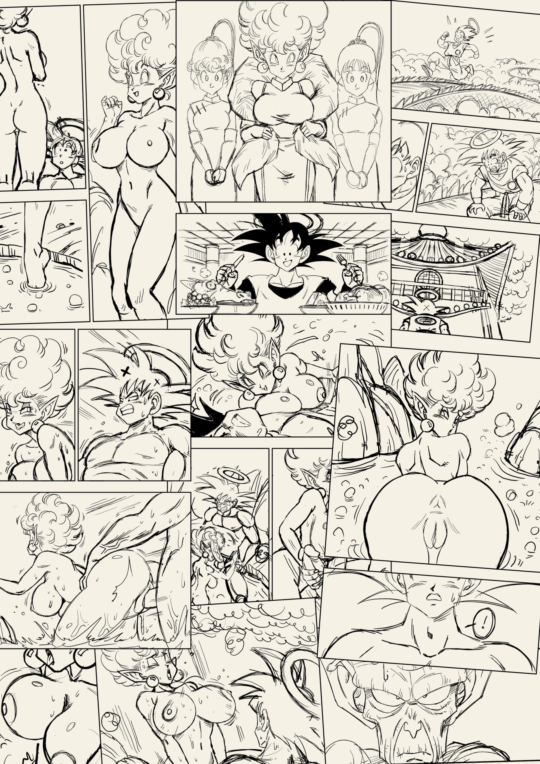 Paradise or Hell?! Snake Princess’s Hospitality (Dragon Ball Z) [Yamamoto] - Chapter 1 — Page 26