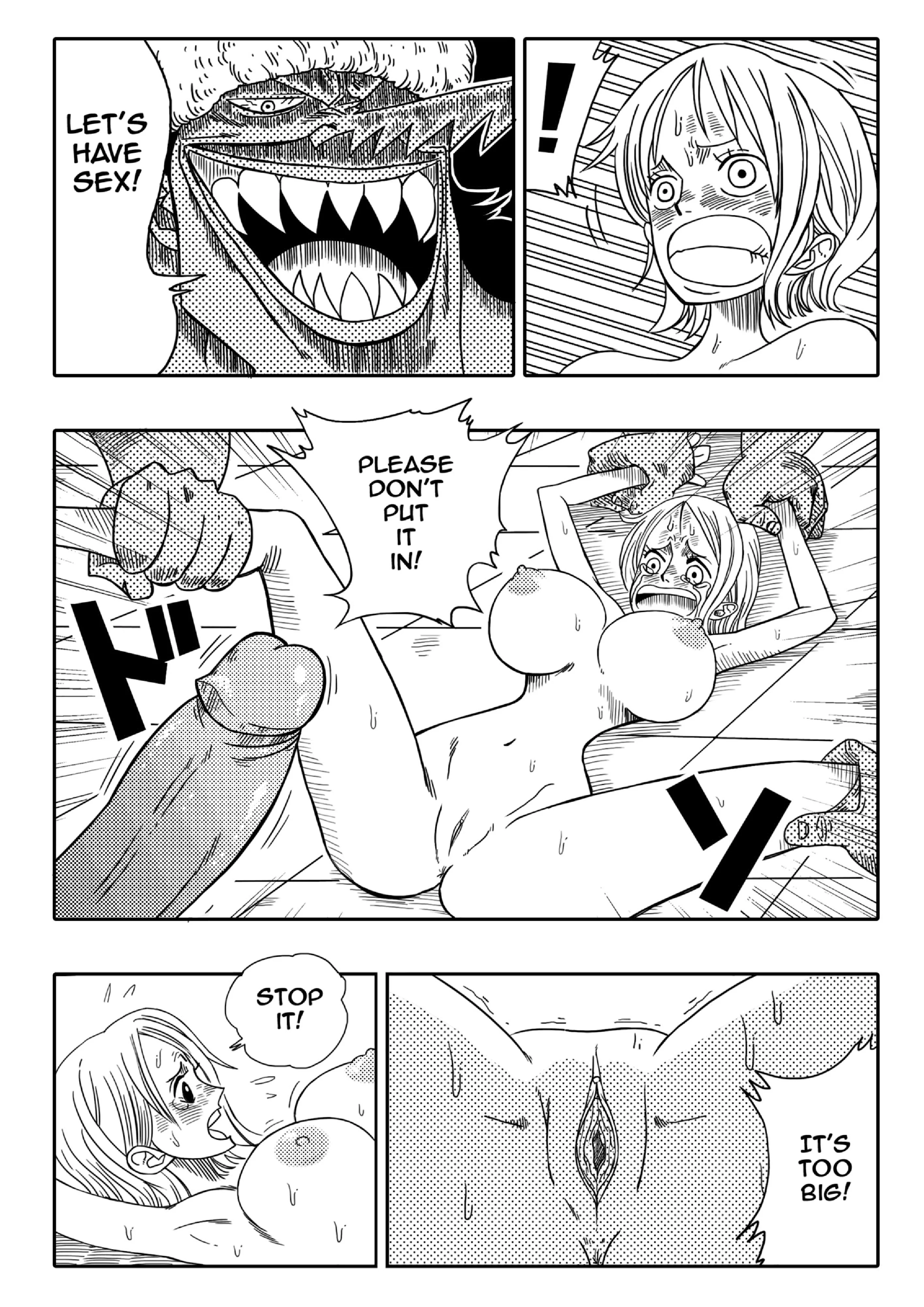 Nami vs Arlong (One Piece) [Yamamoto] - Chapter 1 — Page 14