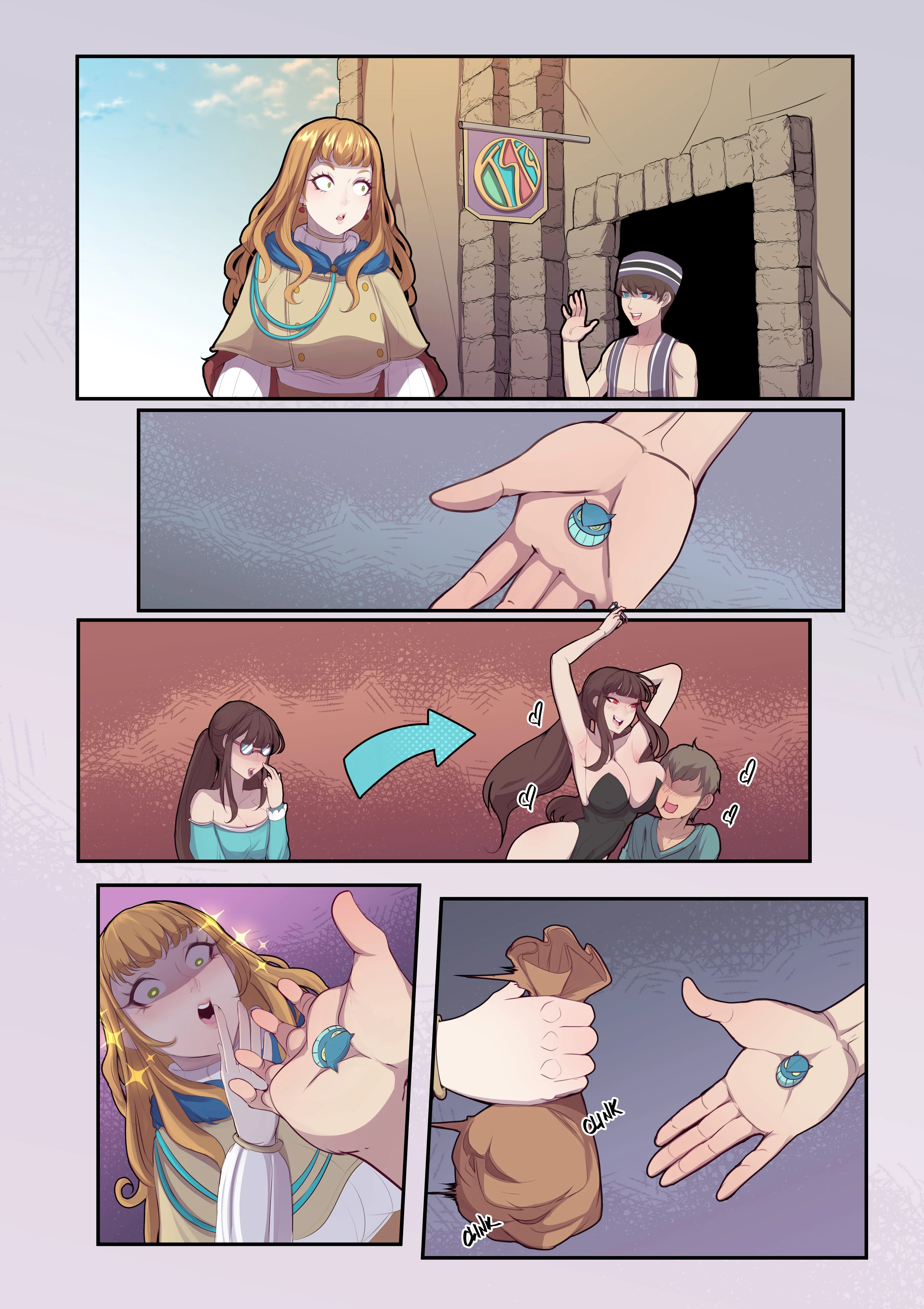 No Brain All Gain (Black Clover) [TSFSingularity , Oznovx] - Chapter 1 — Page 11
