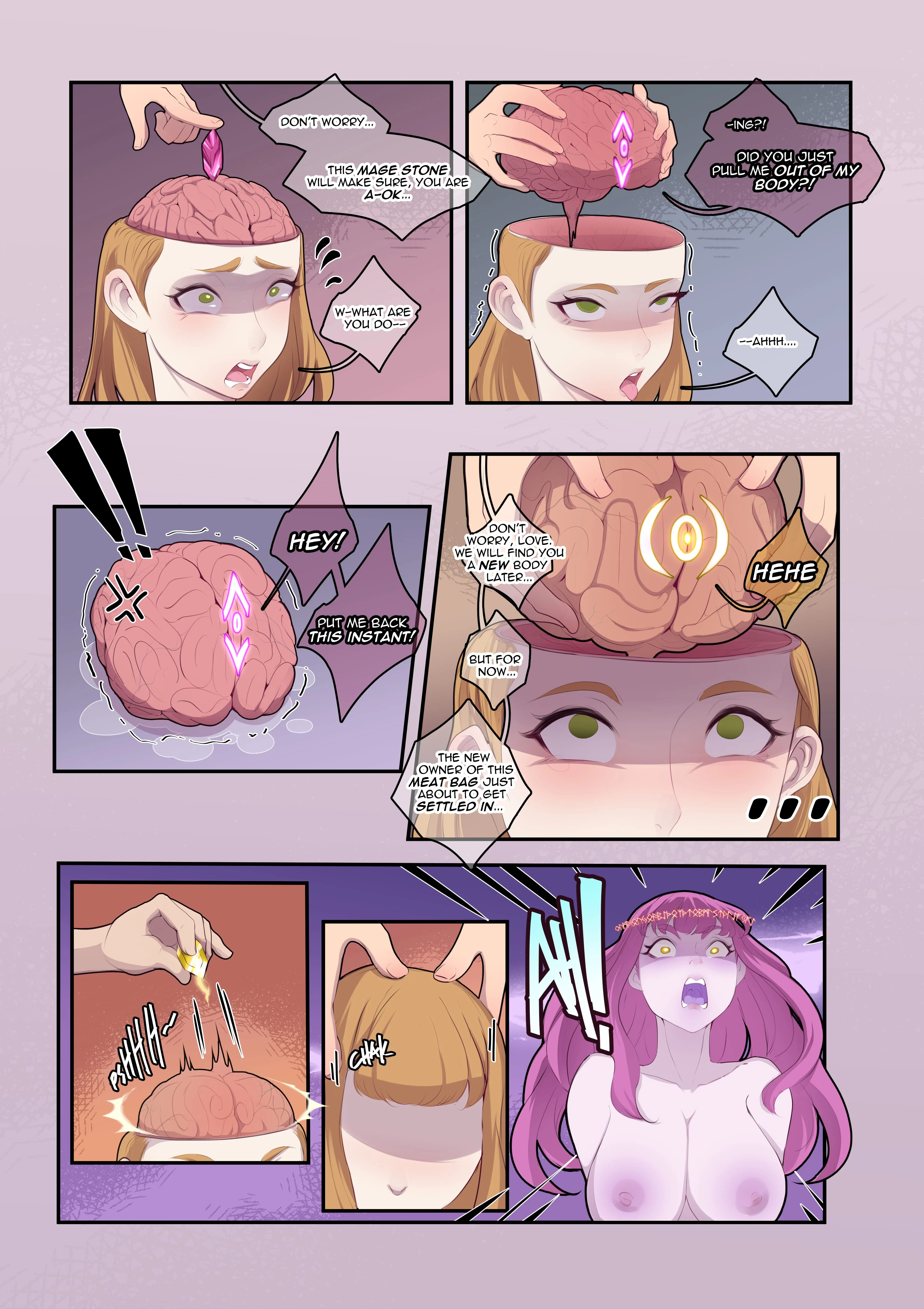 No Brain All Gain (Black Clover) [TSFSingularity , Oznovx] - Chapter 1 — Page 5