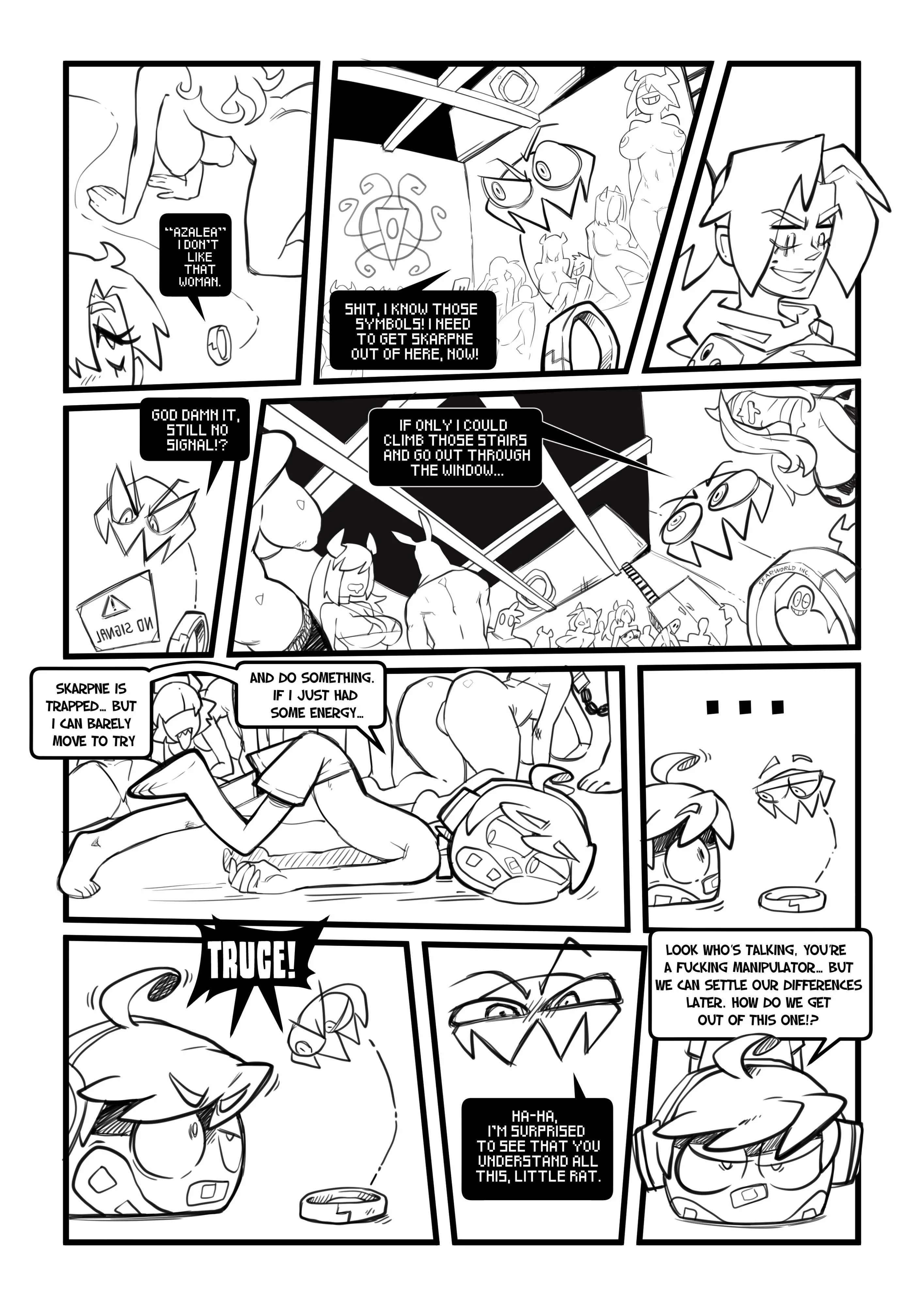 Skarpworld [Gerph] - Chapter 8 — Page 18