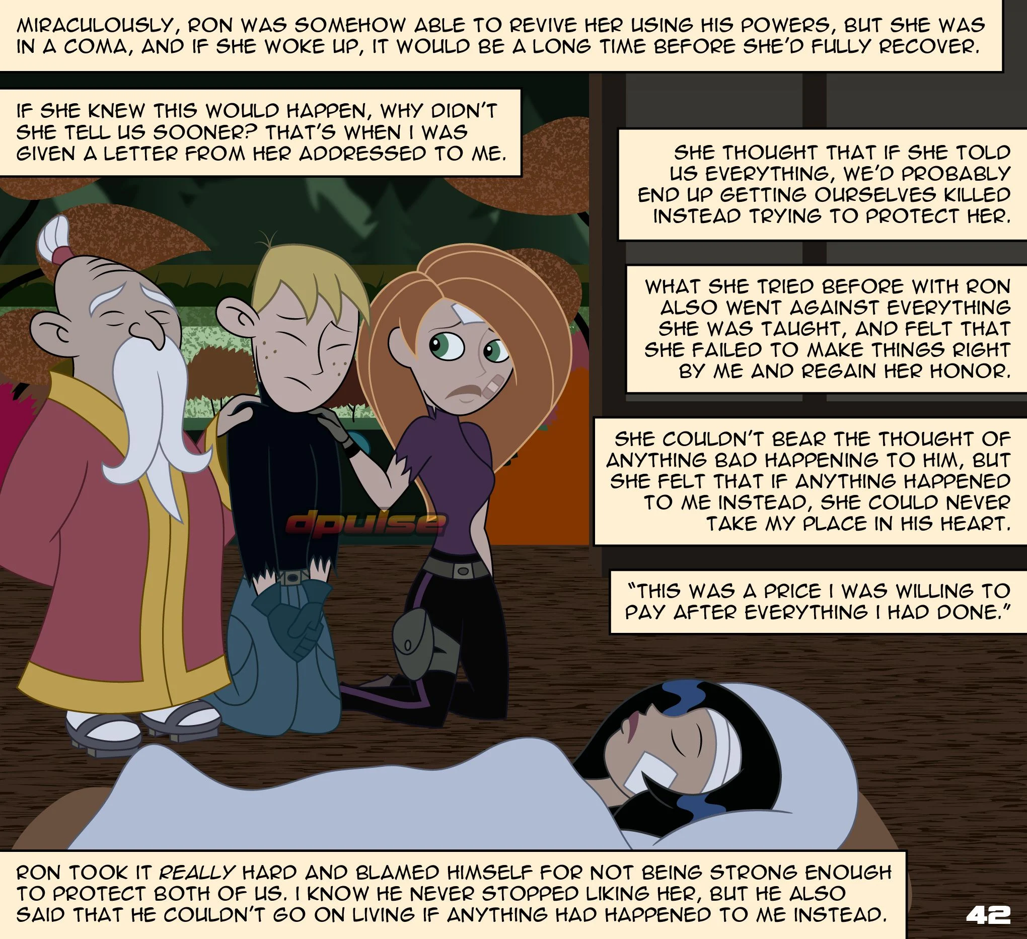 Road to Threesome (Kim Possible) [DeathPulse] - Chapter 1 — Page 44