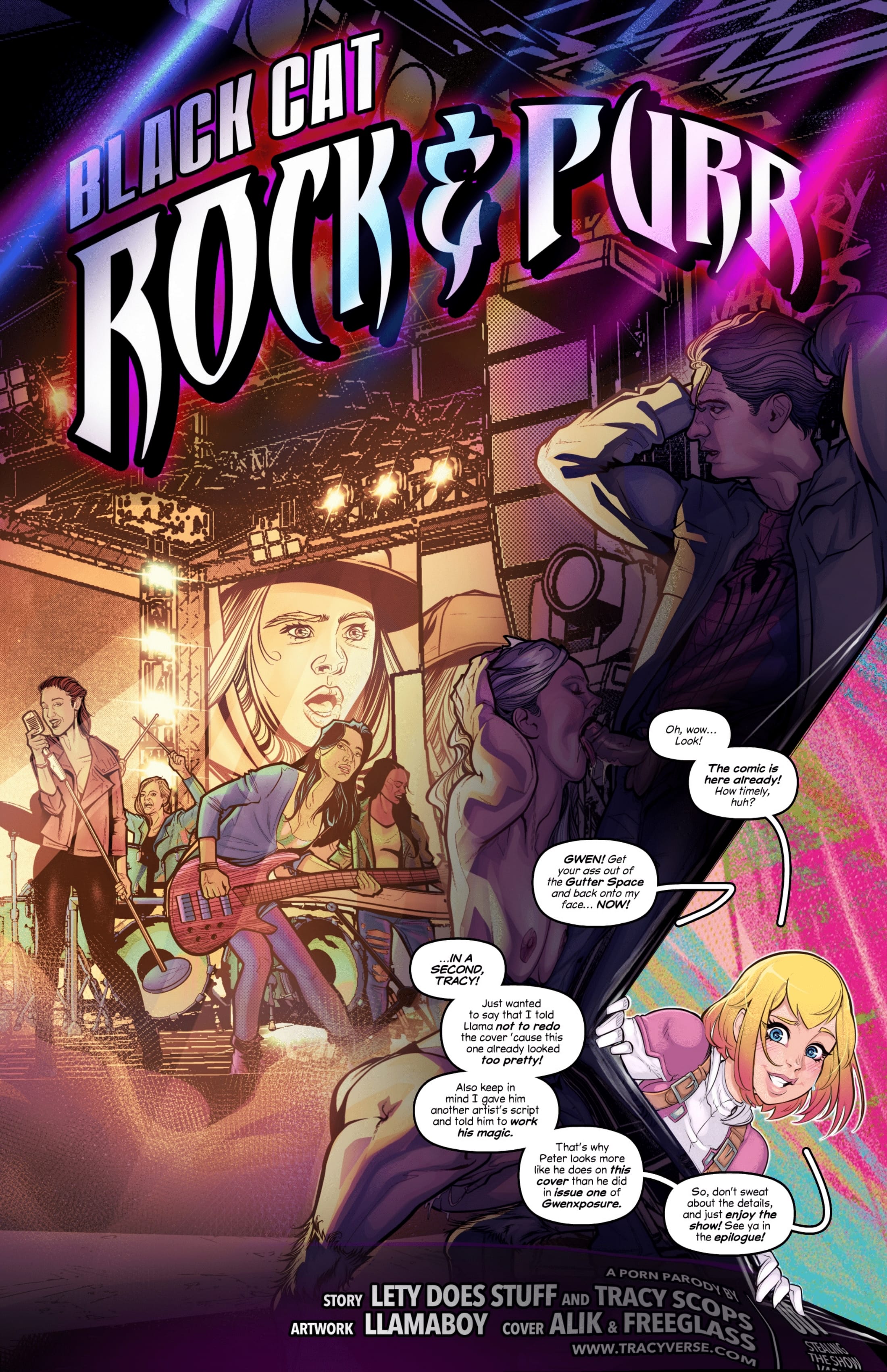 Gwen-Xposure (Spider-Man) [Tracy Scops] - Chapter 2 — Page 10