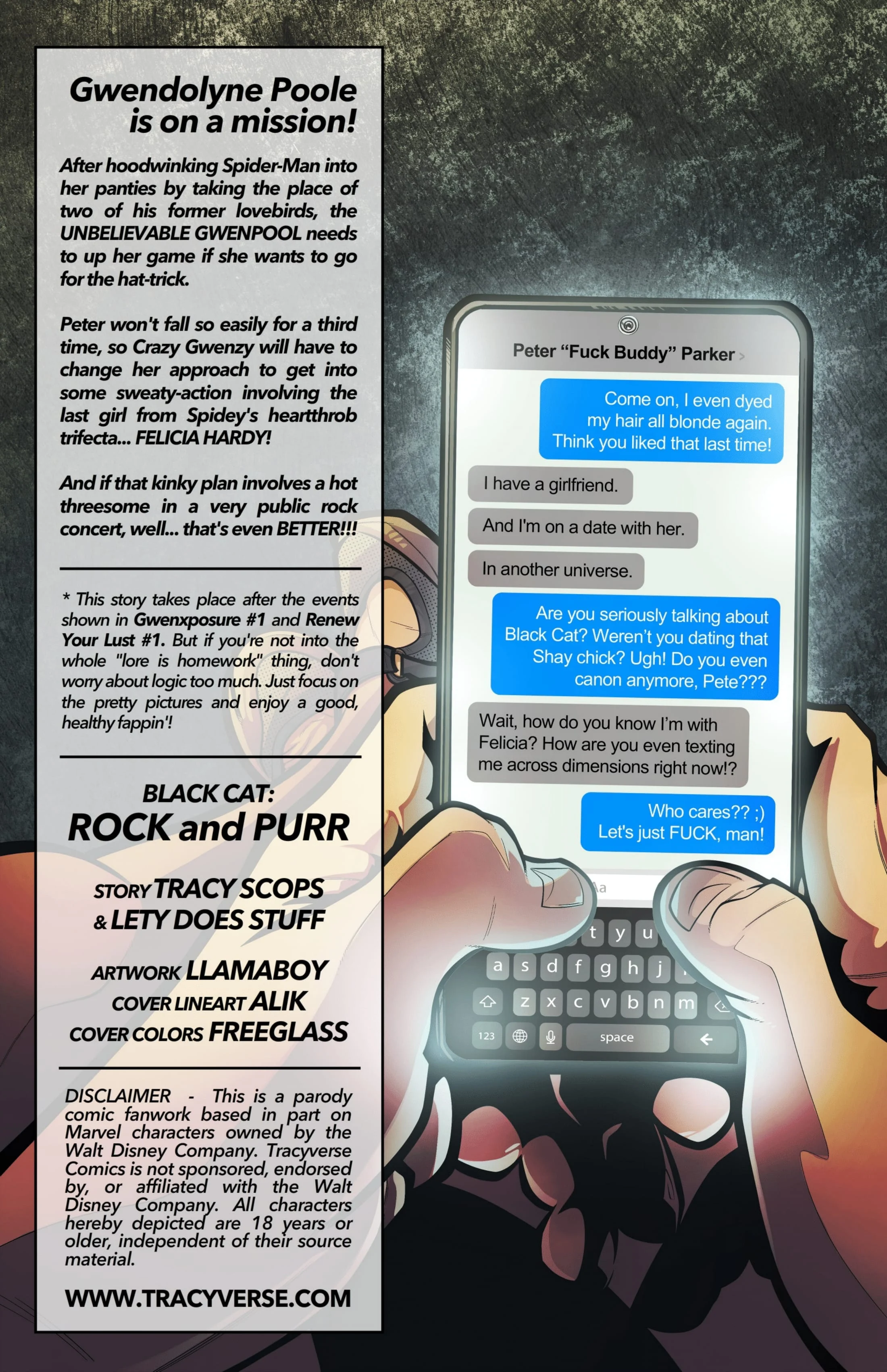 Gwen-Xposure (Spider-Man) [Tracy Scops] - Chapter 2 — Page 11