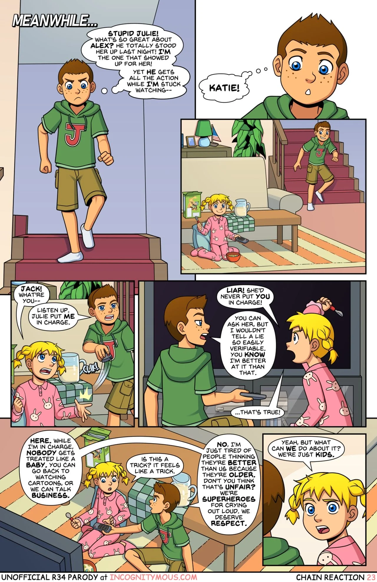 Chain Reaction (Power Pack) [Incognitymous] - Chapter 1 — Page 24