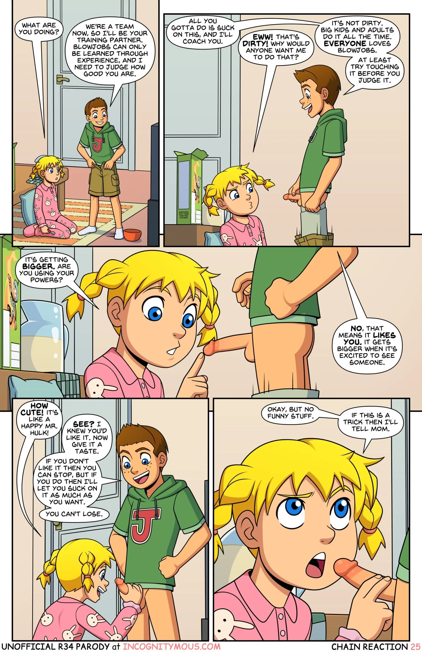 Chain Reaction (Power Pack) [Incognitymous] - Chapter 1 — Page 26