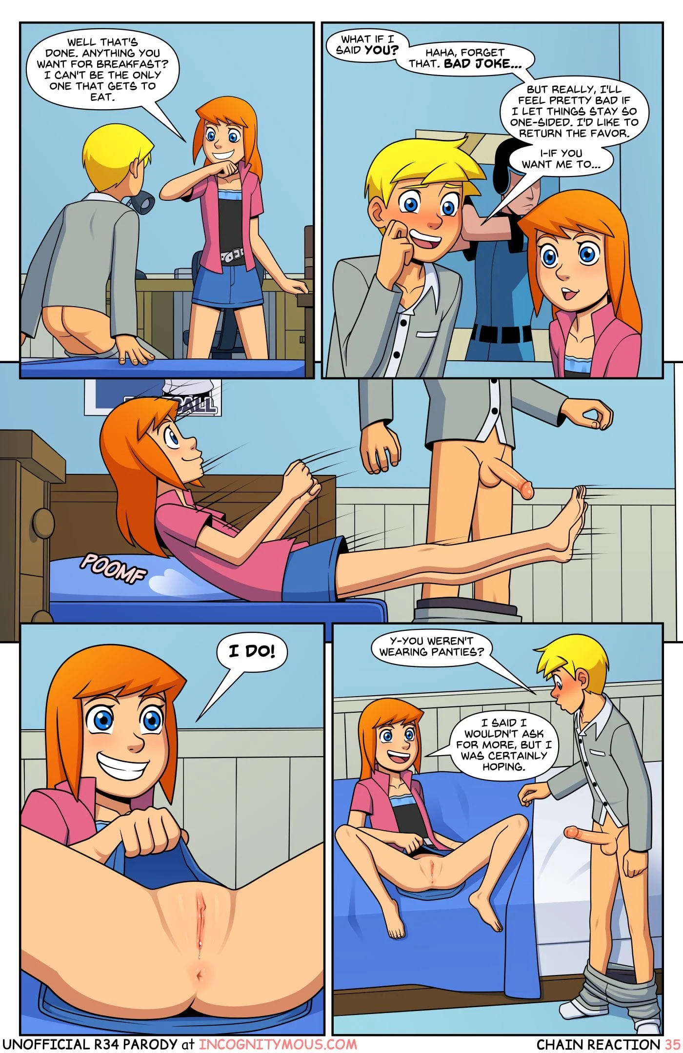 Chain Reaction (Power Pack) [Incognitymous] - Chapter 1 — Page 36