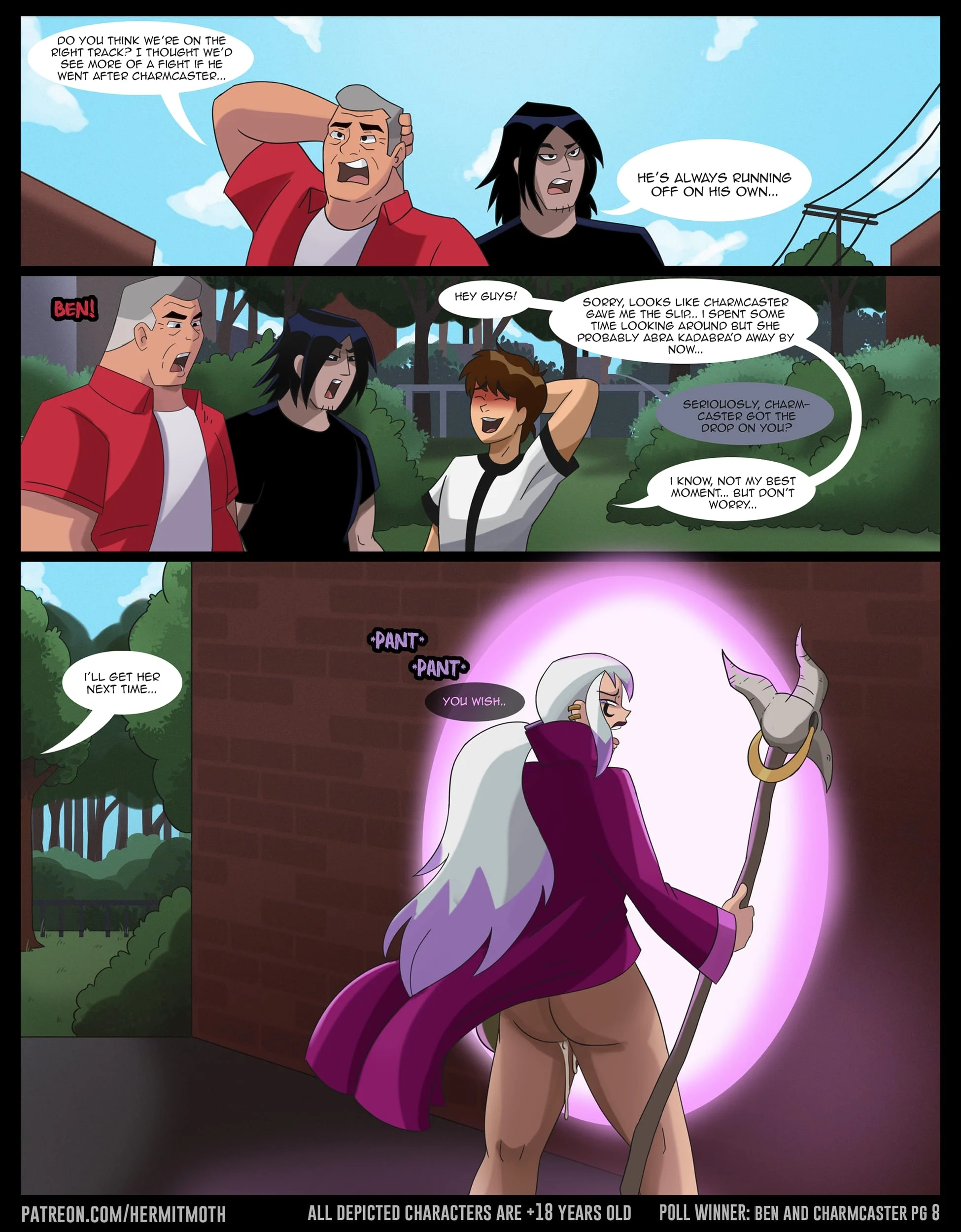 Future Ben And Charmcaster (Ben 10) [Hermit Moth] - Chapter 1 — Page 8