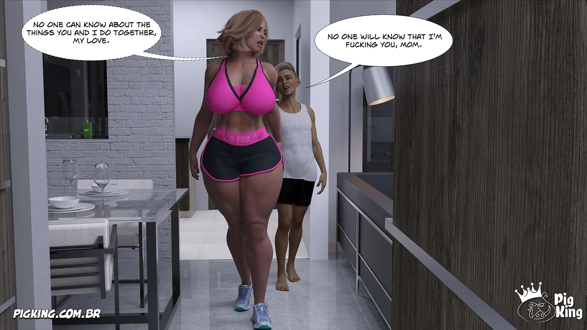 Louise [CrazyDad3D] - Chapter 7 — Page 84