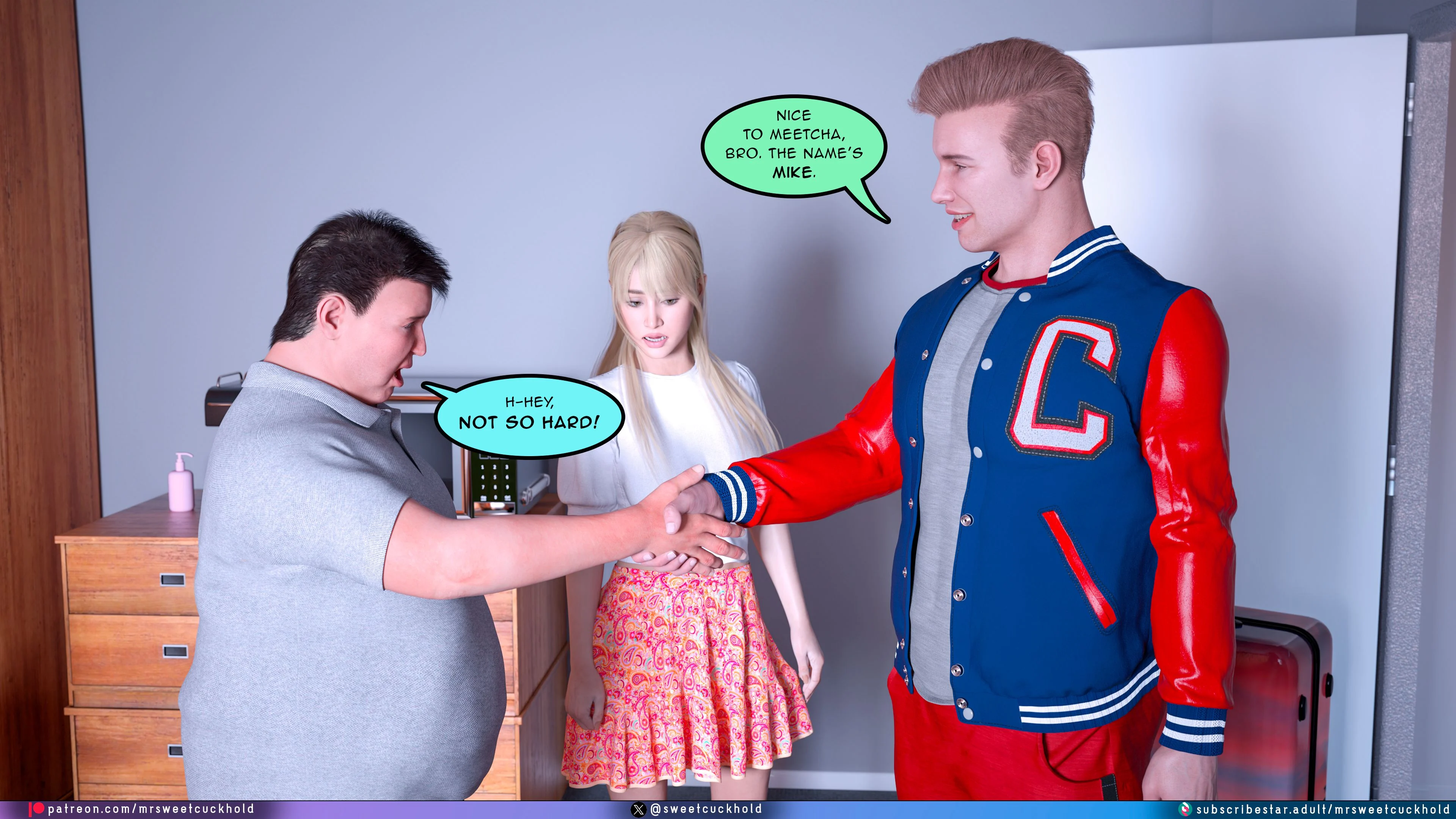 Much bigger than my boyfriend [Mr.SweetCuckhold] - Chapter 7 — Page 43
