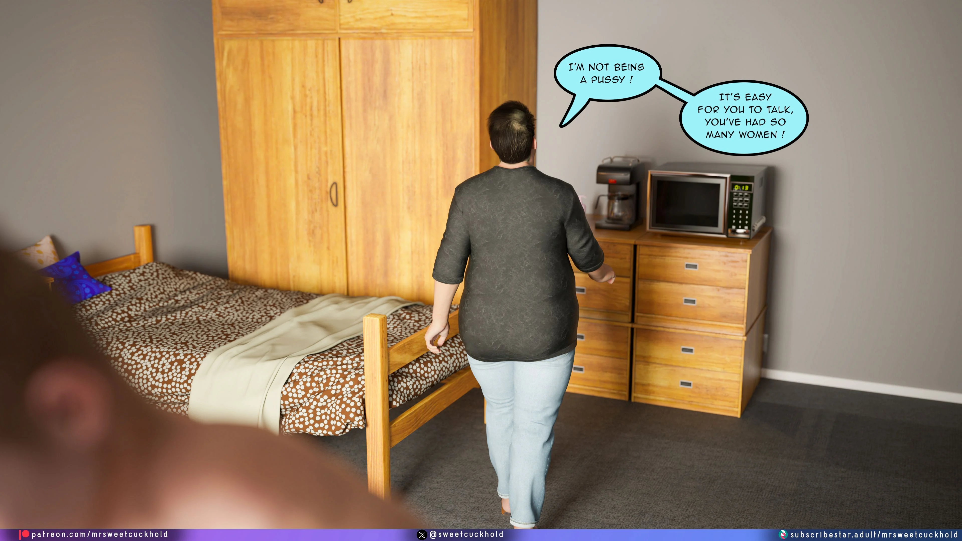 Much bigger than my boyfriend [Mr.SweetCuckhold] - Chapter 9 — Page 16