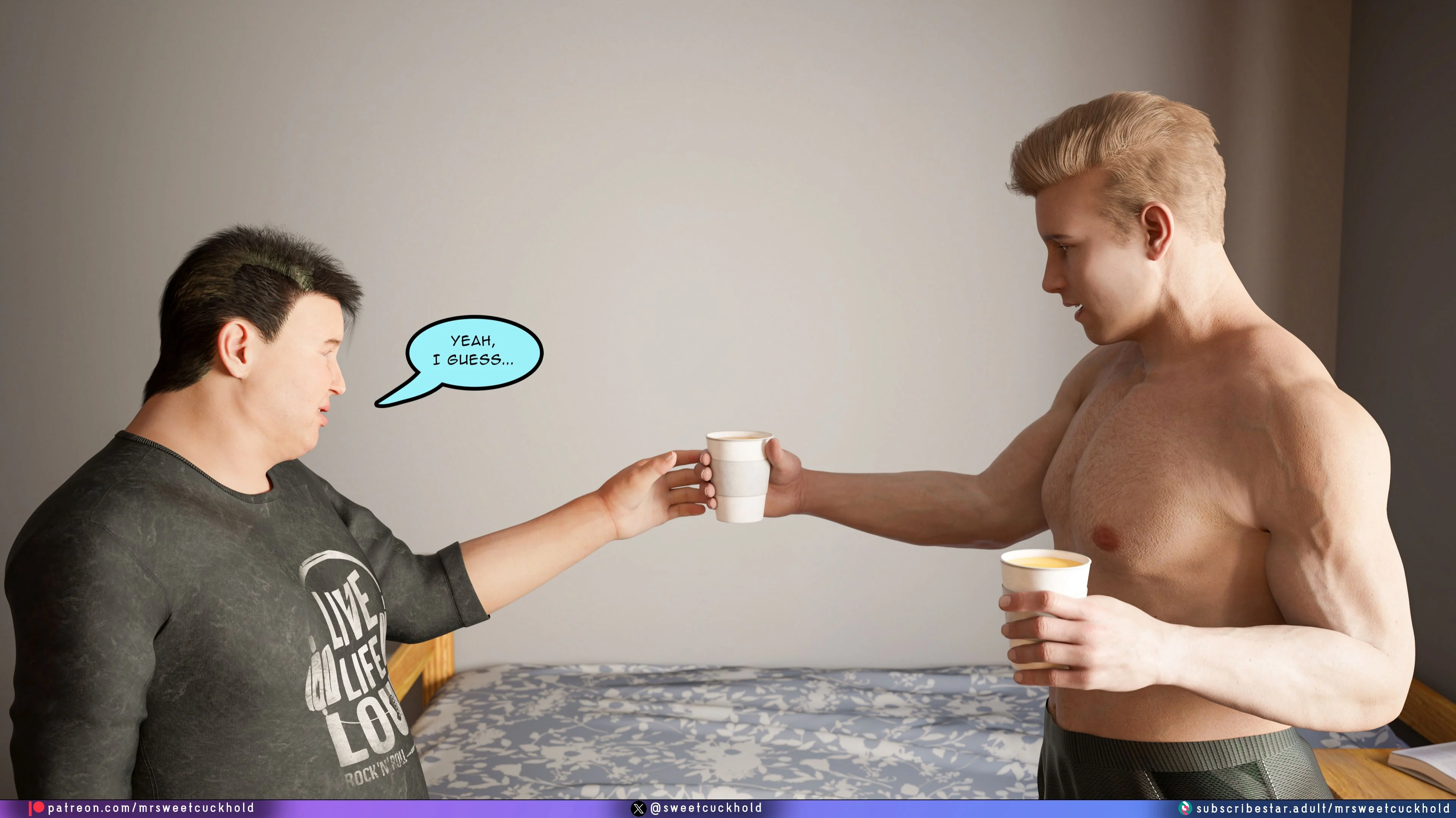 Much bigger than my boyfriend [Mr.SweetCuckhold] - Chapter 9 — Page 20
