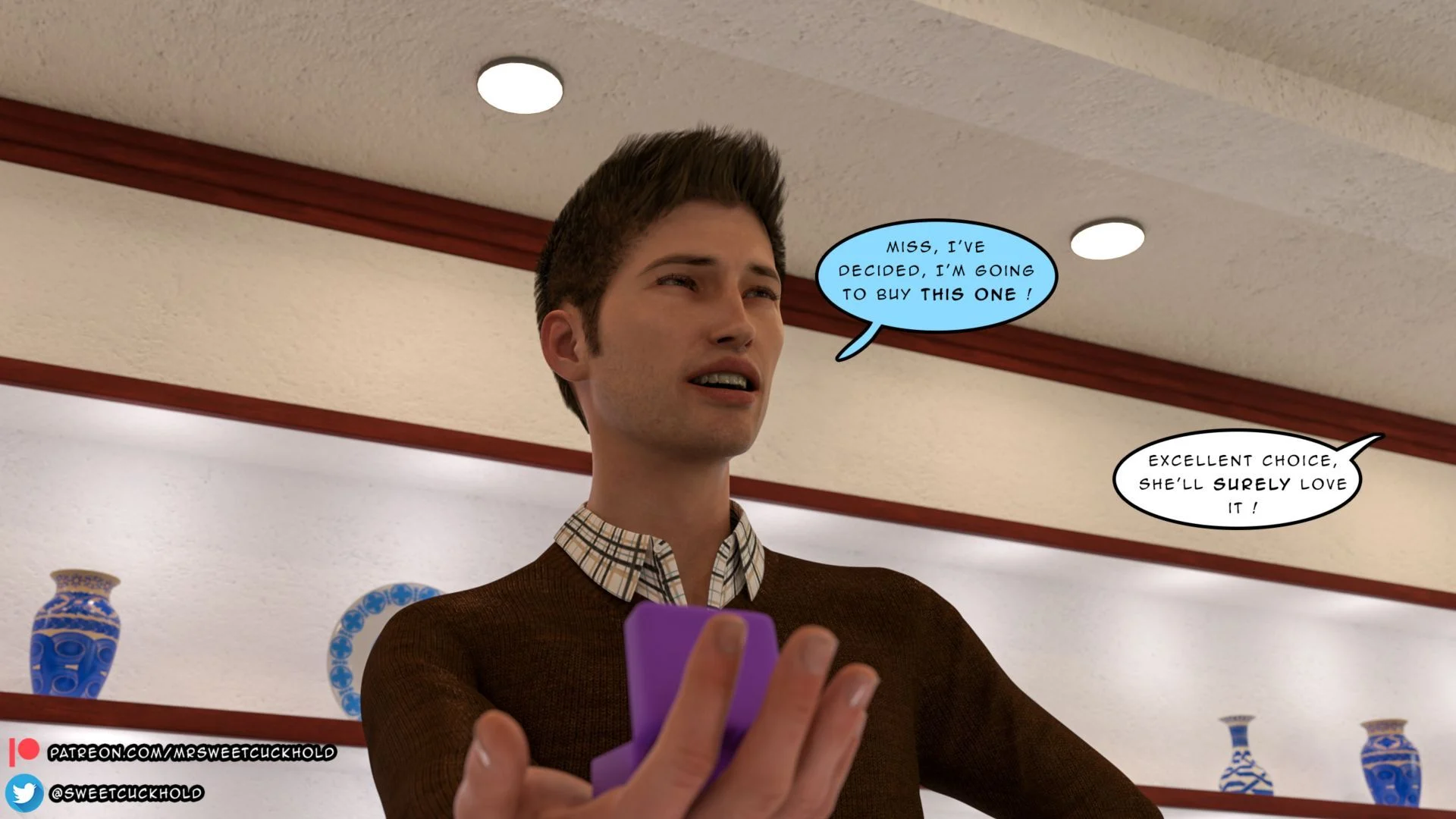 Much bigger than my boyfriend [Mr.SweetCuckhold] - Chapter 4 — Page 131