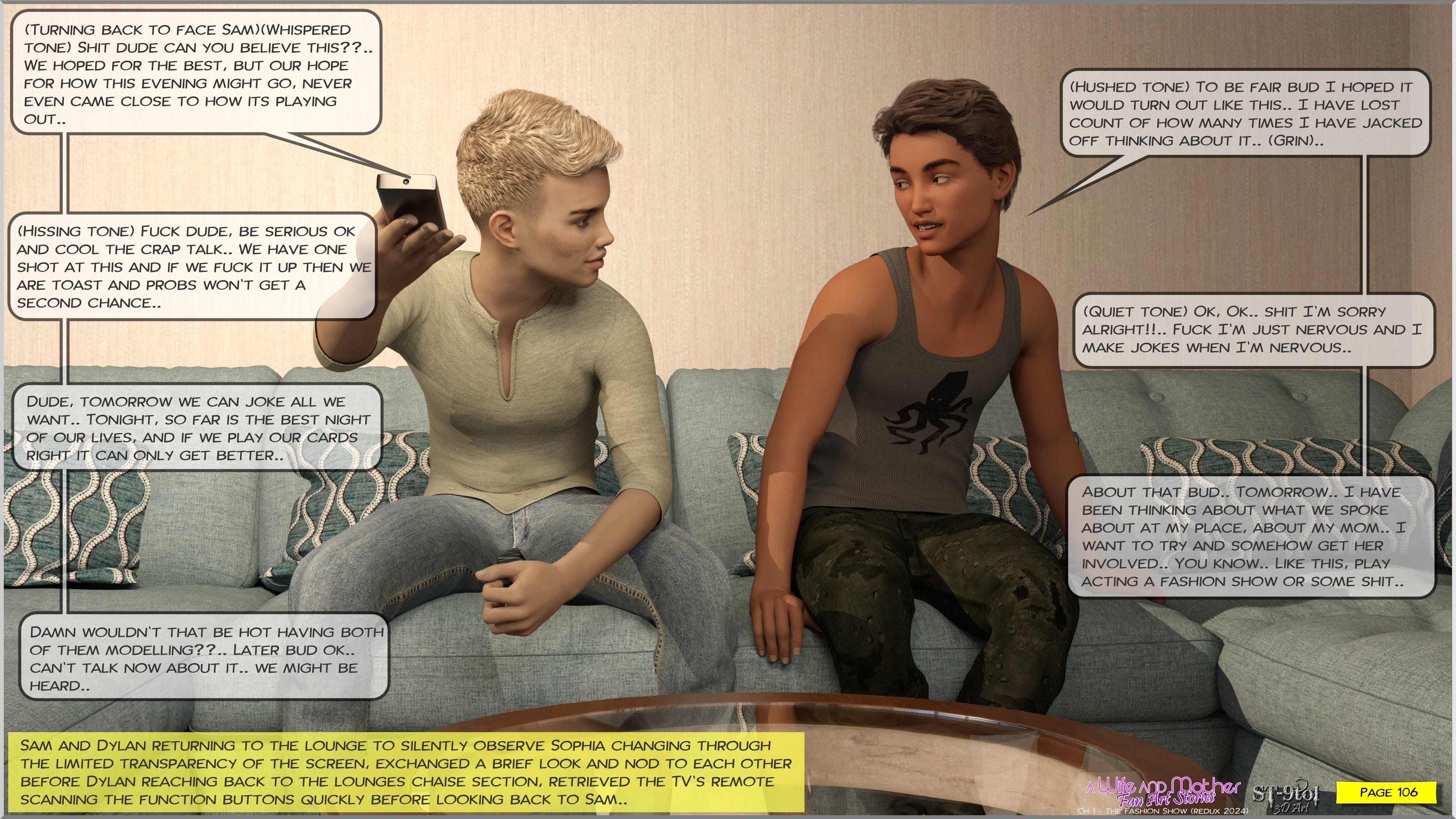 Fan Art Stories [ST-9Pol | ST9to1] - Chapter 1.1 — Page 108