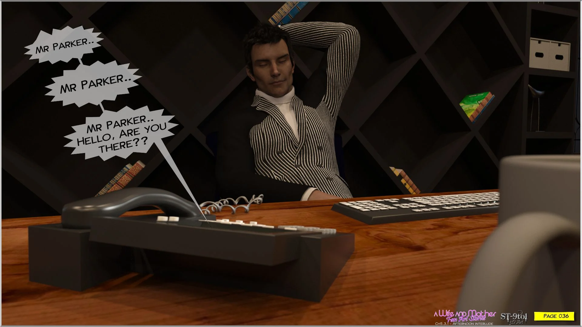 Fan Art Stories [ST-9Pol | ST9to1] - Chapter 5.3 — Page 36