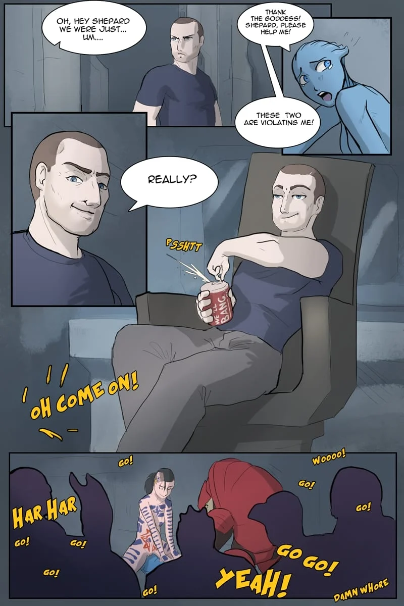 Wrex’d (Mass Effect) [ArbuzBudesh] - Chapter 1 — Page 8