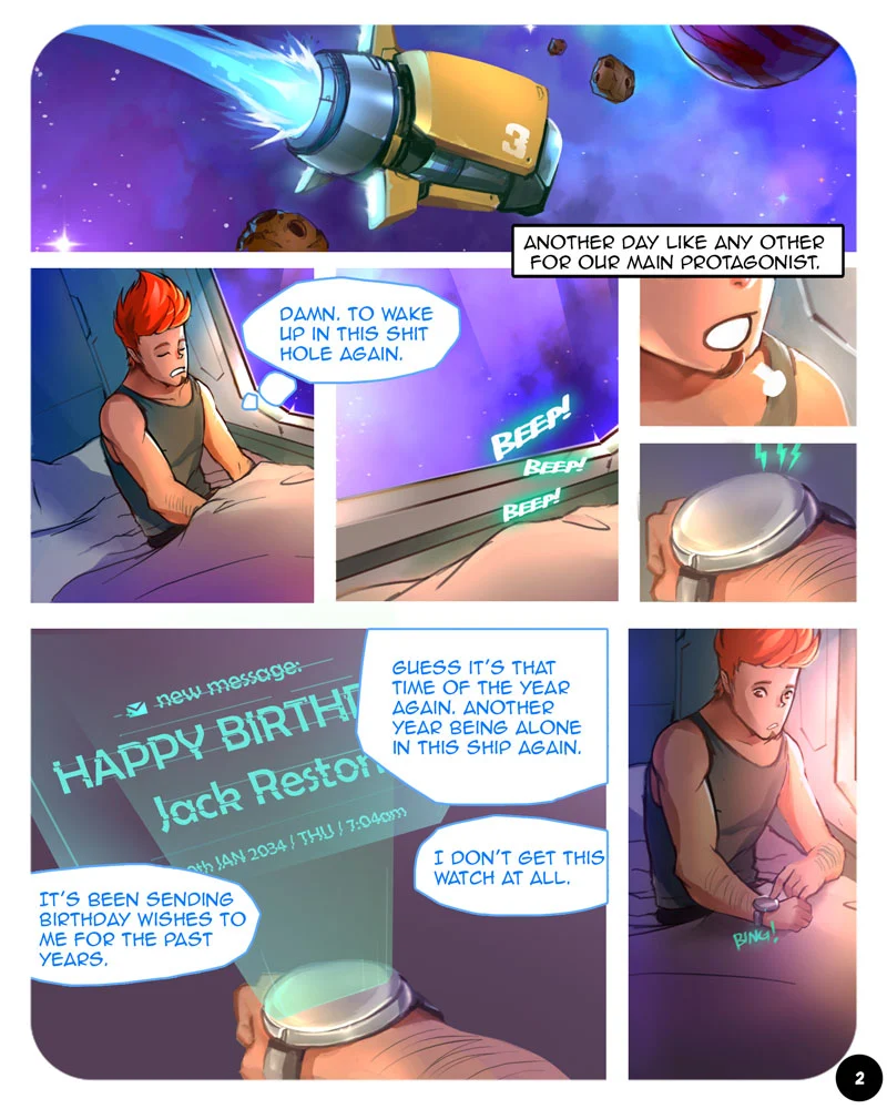 S.EXpedition [Ebluberry] - Chapter 1 — Page 6