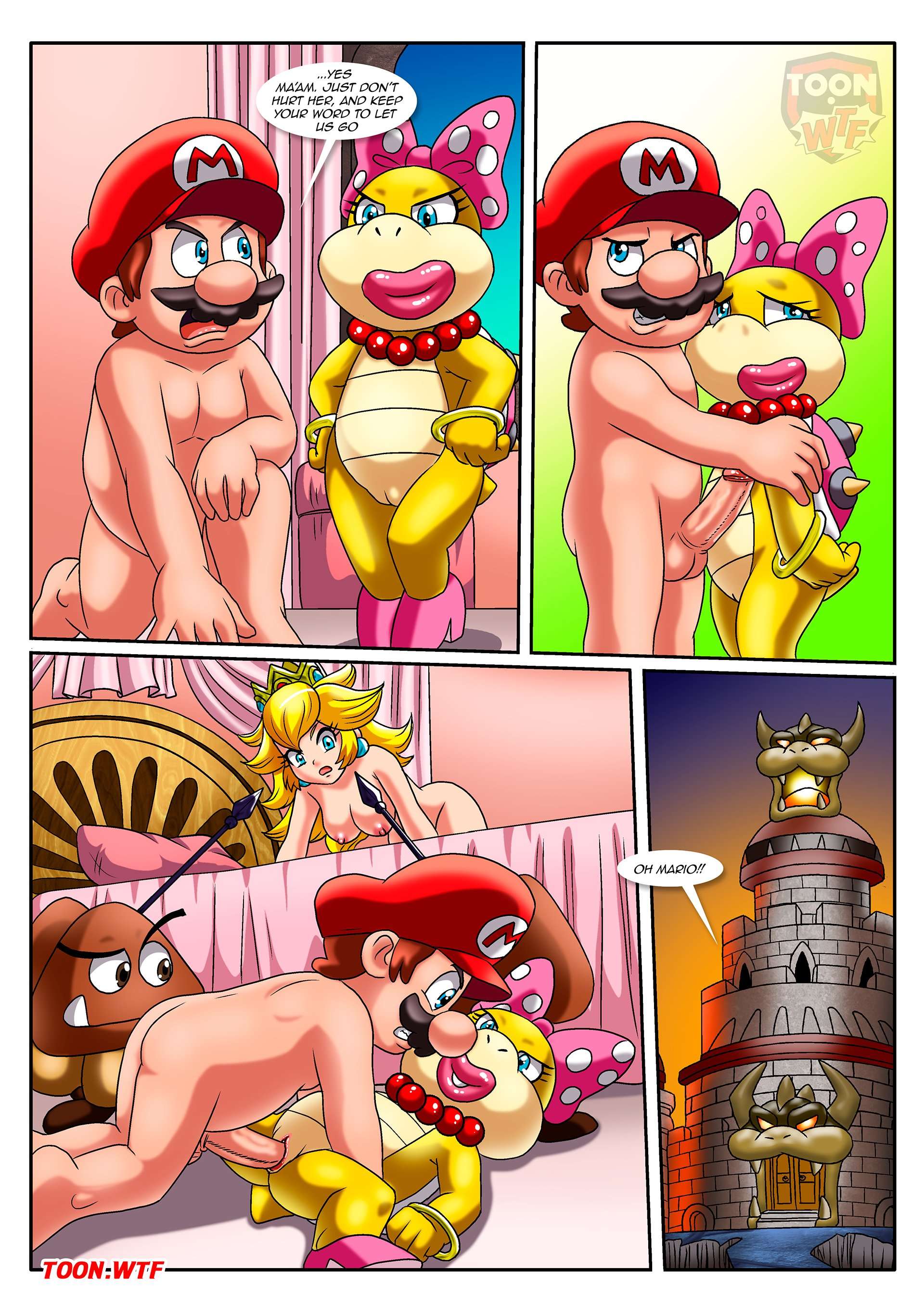 Carnal Castle (Super Mario) [PalComix] - Chapter 1 — Page 16
