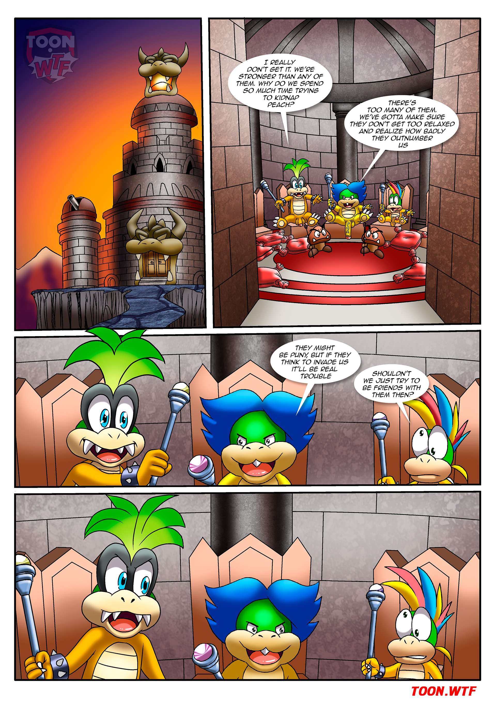 Carnal Castle (Super Mario) [PalComix] - Chapter 1 — Page 4