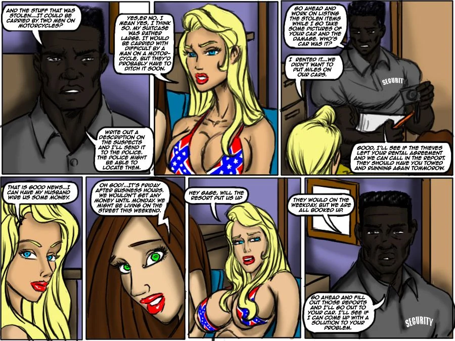 Flag Girls [IllustratedInterracial] - Chapter 1 — Page 14