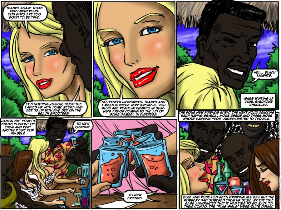 Flag Girls [IllustratedInterracial] - Chapter 1 — Page 21