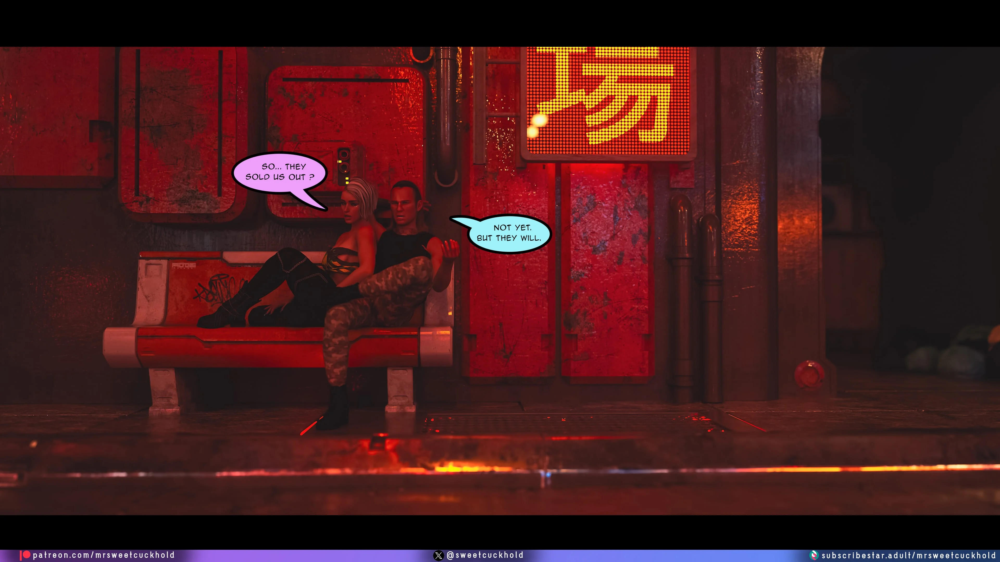 Street Corruption (Cyberpunk 2077) [Mr.SweetCuckhold] - Chapter 3 — Page 38