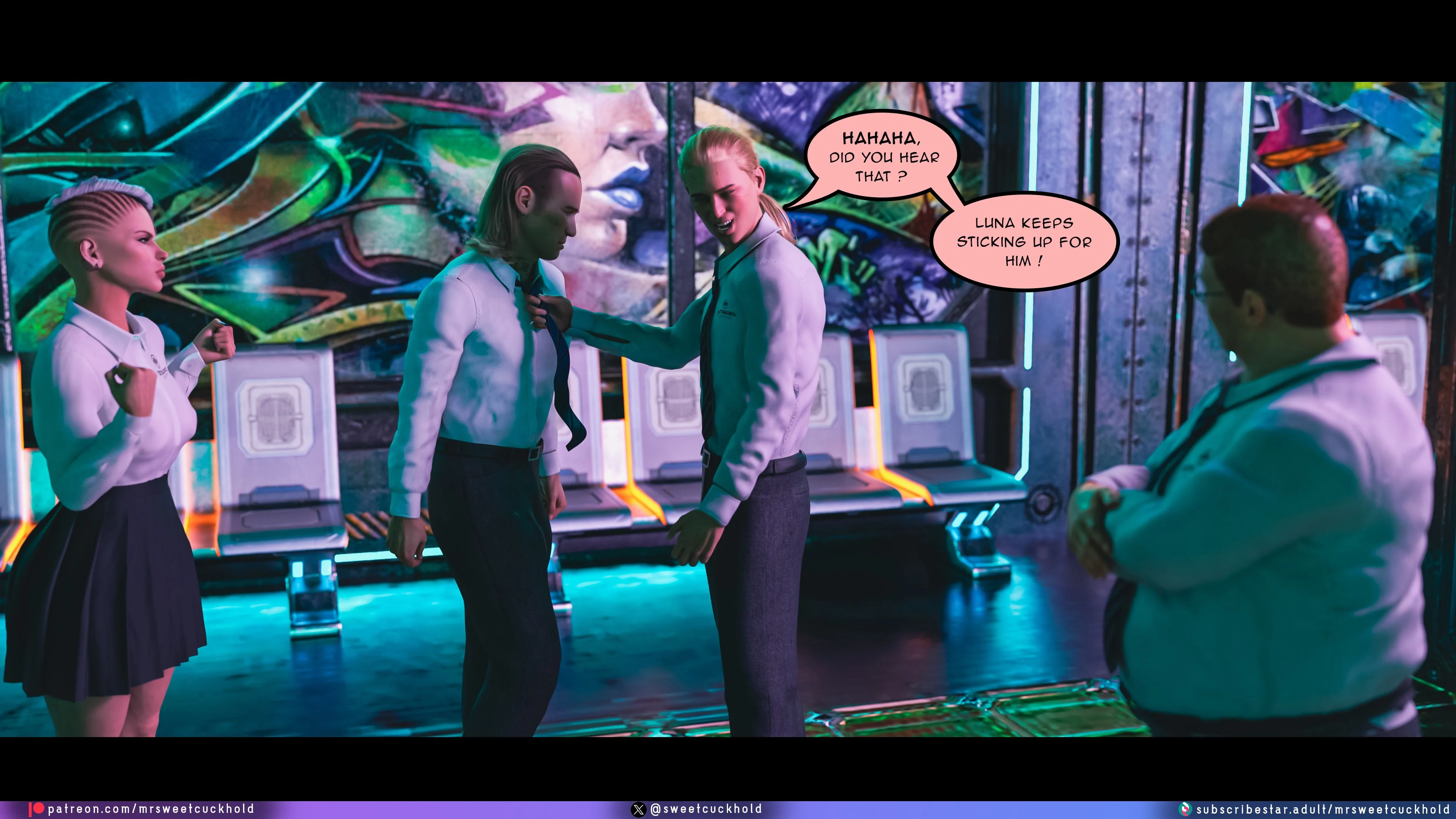 Street Corruption (Cyberpunk 2077) [Mr.SweetCuckhold] - Chapter 1 — Page 18
