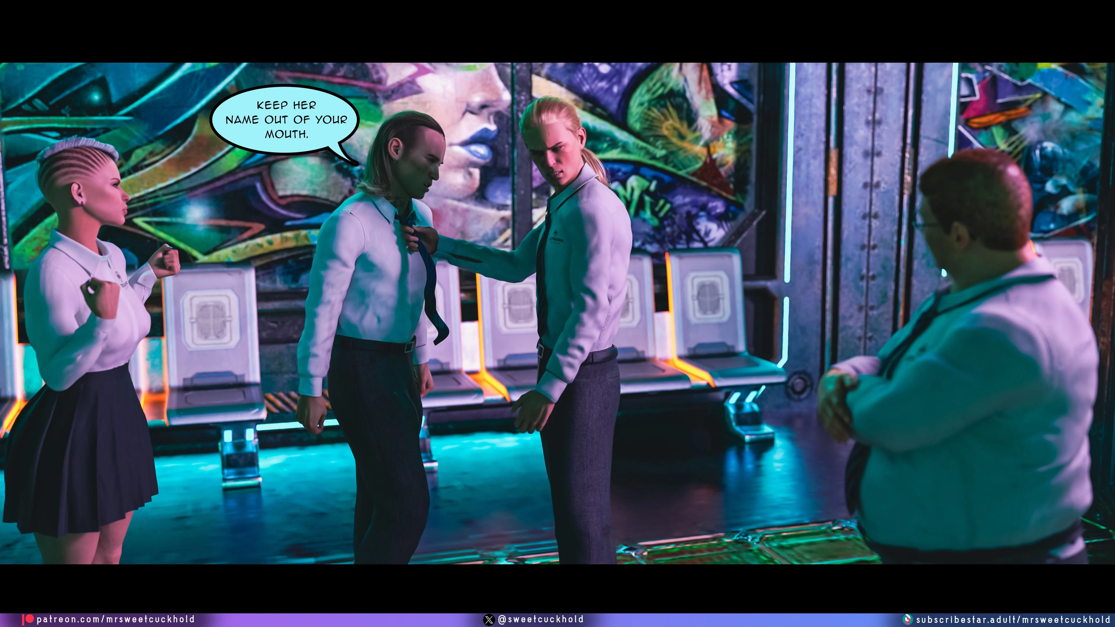 Street Corruption (Cyberpunk 2077) [Mr.SweetCuckhold] - Chapter 1 — Page 19