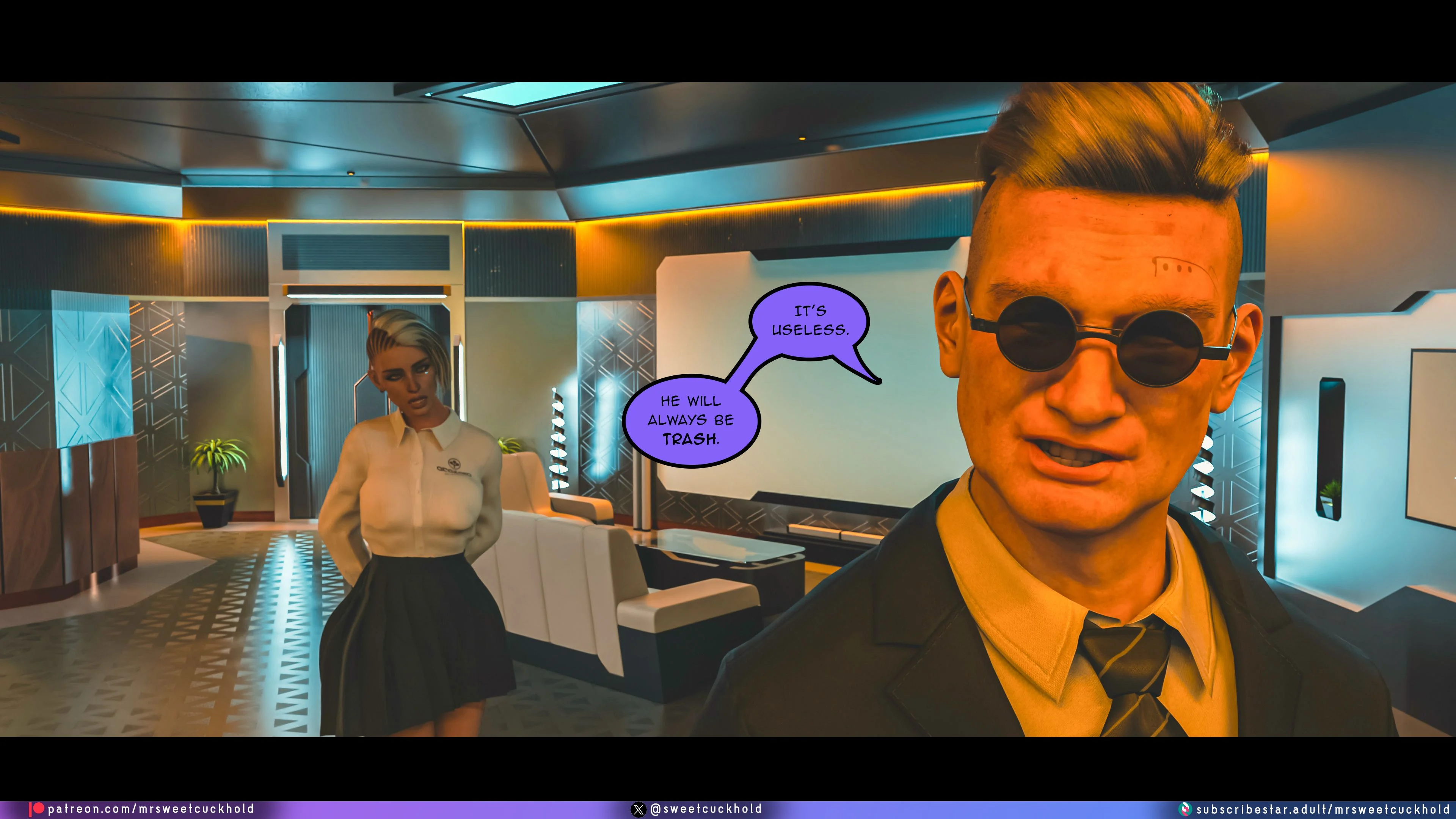 Street Corruption (Cyberpunk 2077) [Mr.SweetCuckhold] - Chapter 1 — Page 49