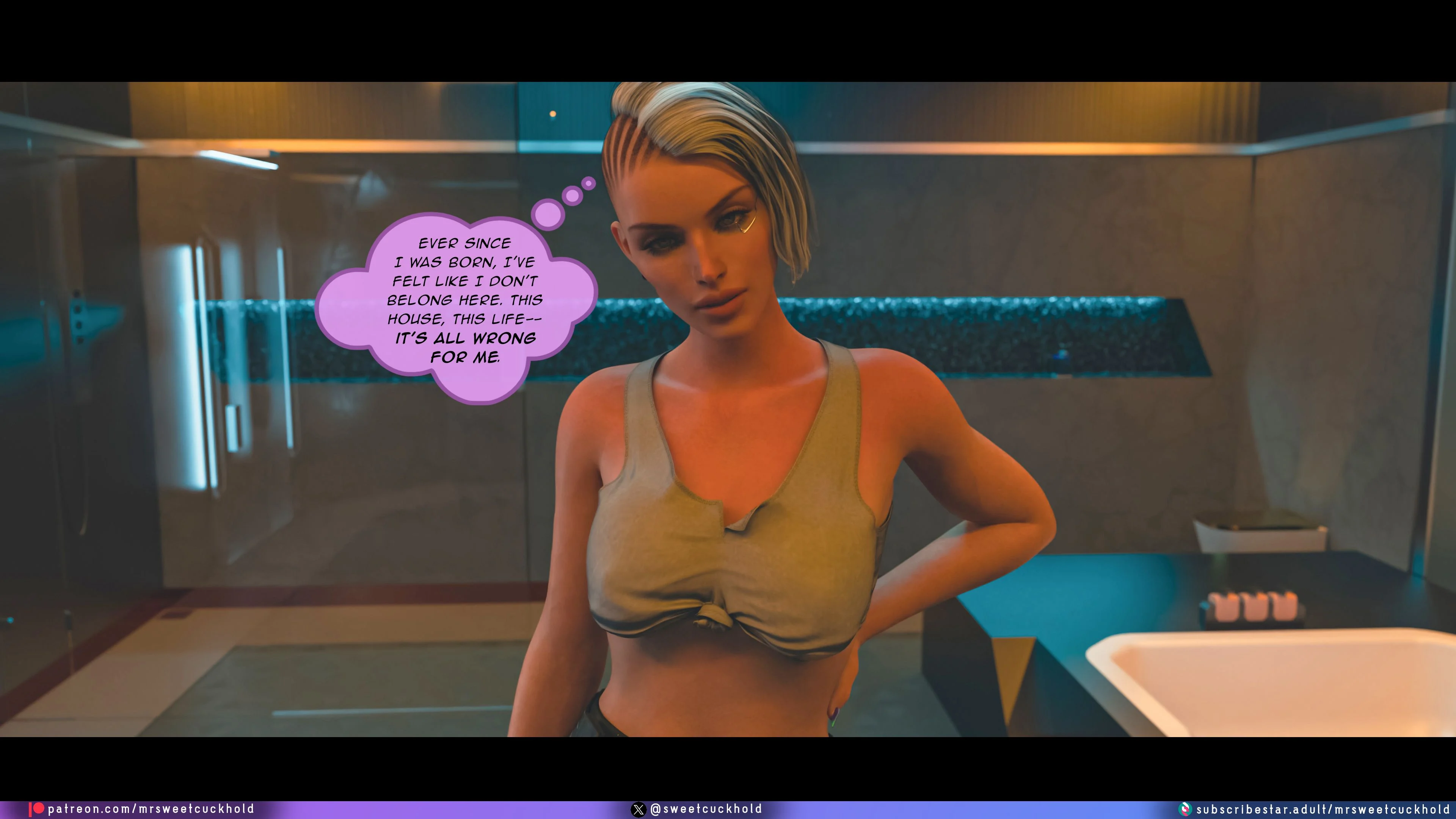 Street Corruption (Cyberpunk 2077) [Mr.SweetCuckhold] - Chapter 1 — Page 62