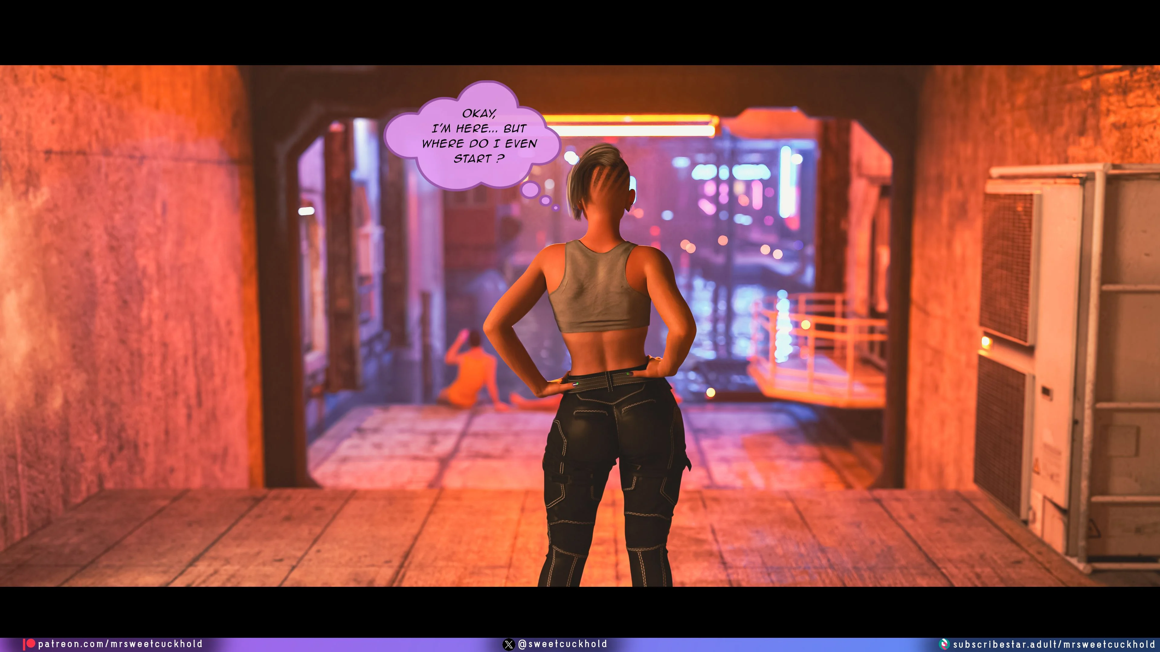 Street Corruption (Cyberpunk 2077) [Mr.SweetCuckhold] - Chapter 1 — Page 65
